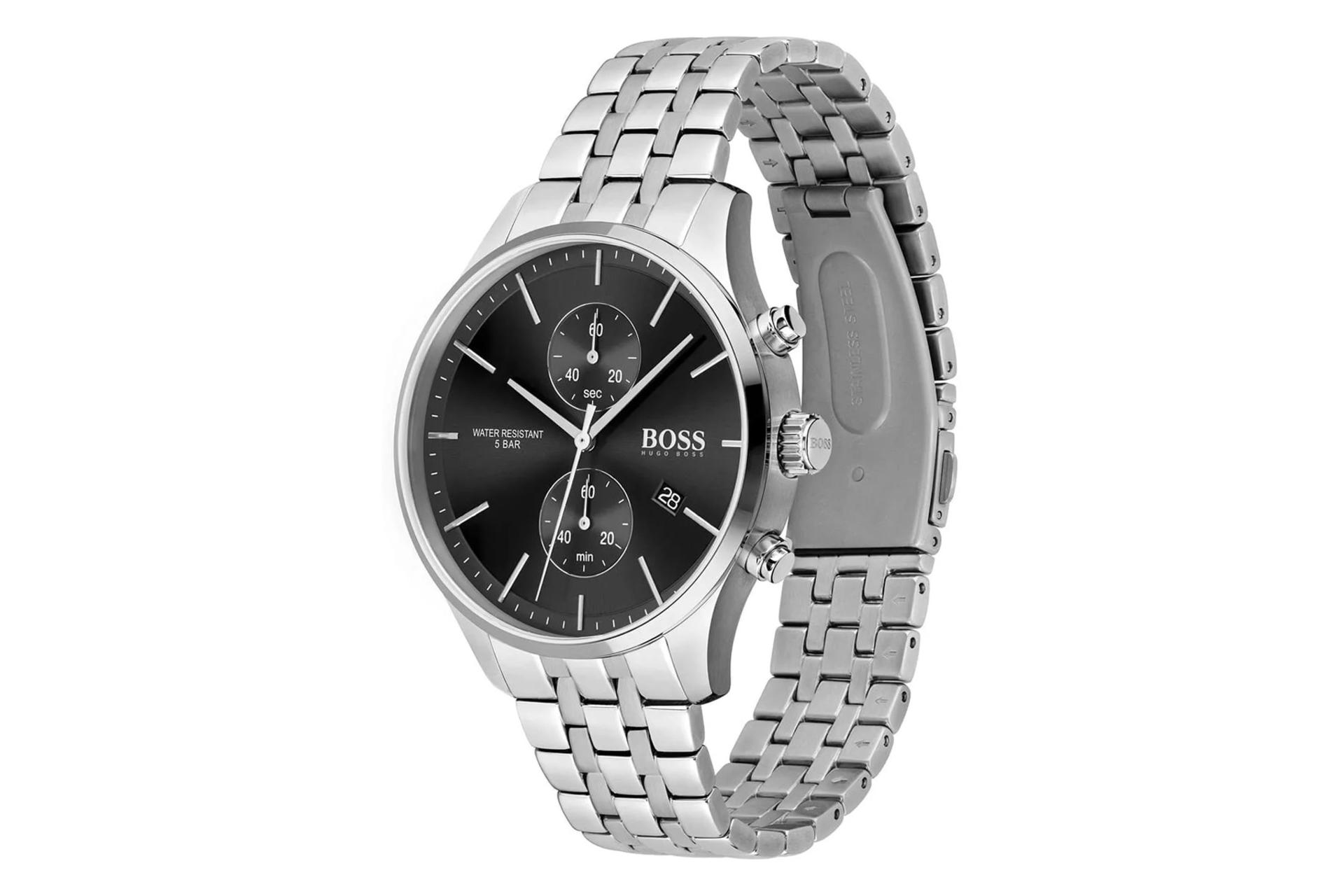 نمای سمت راست ساعت مچی مردانه هوگو باس Associate 1513869