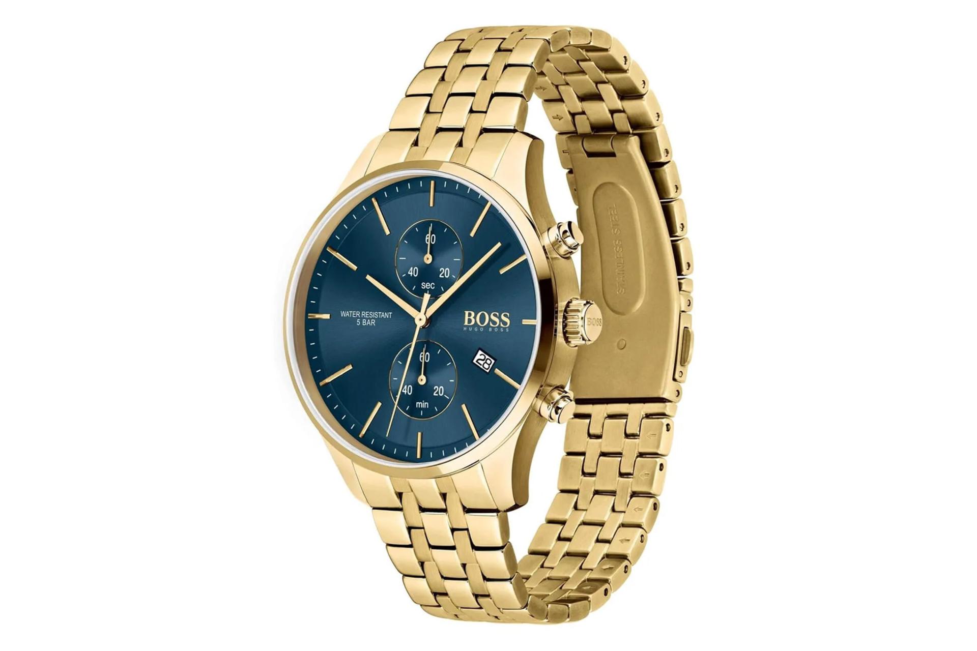 نمای سمت راست ساعت مچی مردانه هوگو باس Associate 1513841