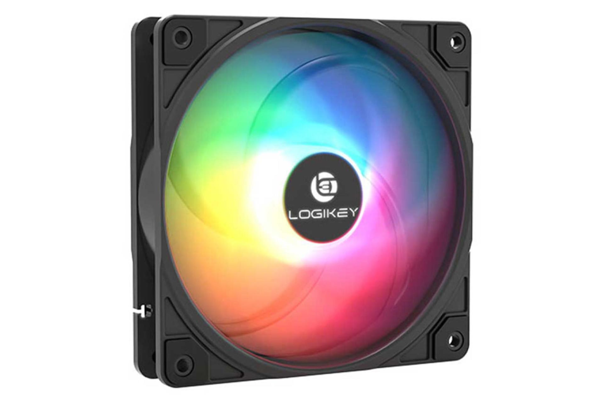 نمای سمت چپ فن کیس لاجی کی F120