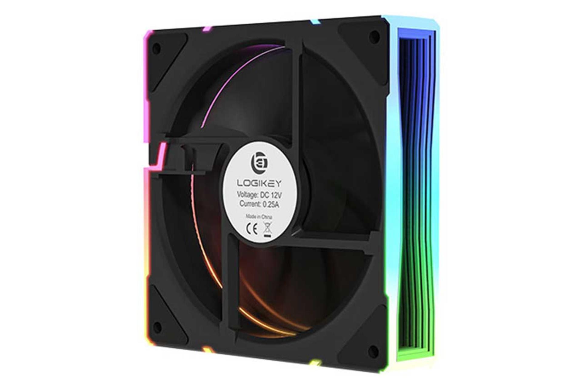 نمای سمت راست فن کیس لاجی کی F127