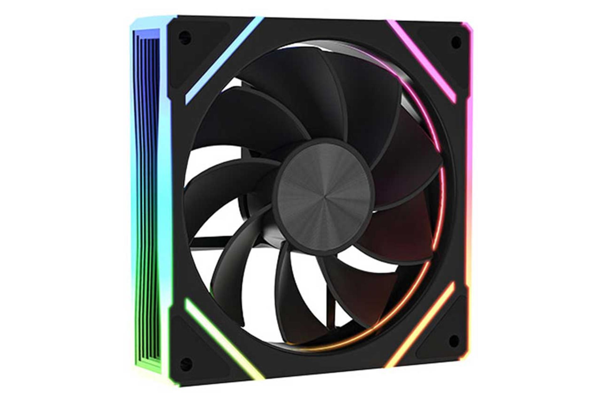 نمای سمت چپ فن کیس لاجی کی F127