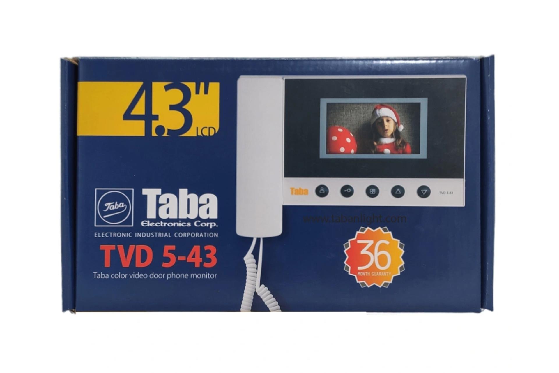جعبه در باز کن تصویری تابا TVD-5-43