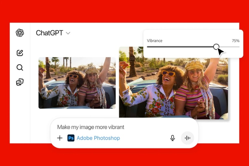 فتوشاپ به قلب ChatGPT تزریق شد؛ ویرایش حرفه‌ای عکس‌ها با دستور متنی