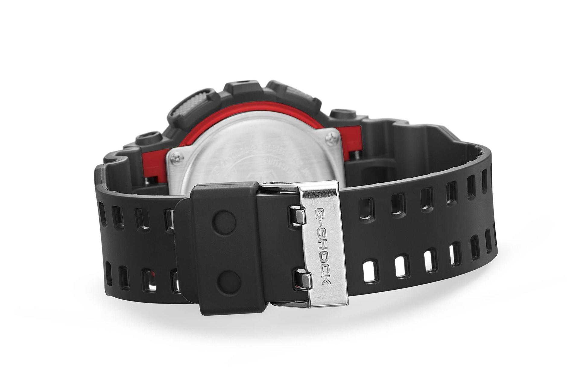 نمای پشت ساعت مچی مردانه کاسیو جی شاک GA-110RL-1A