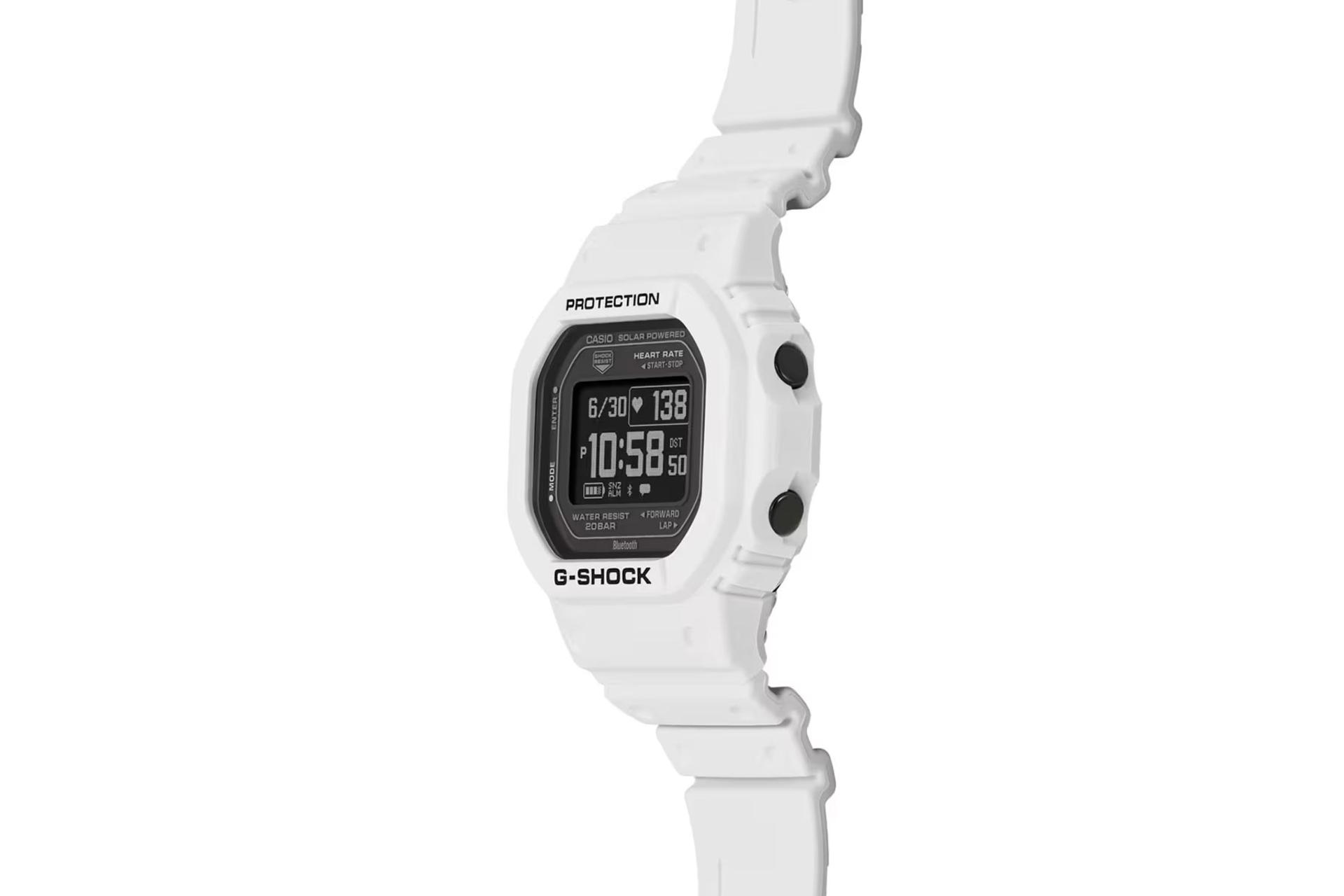 نمای کنار ساعت مچی مردانه کاسیو جی شاک DW-H5600-7