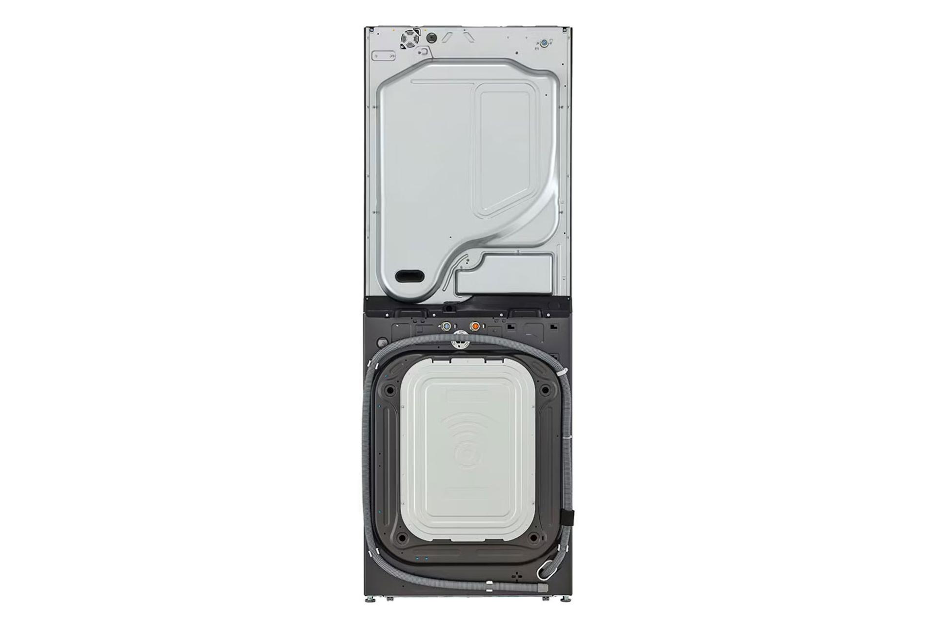 نمای پشت ماشین لباسشویی ال جی WT2116