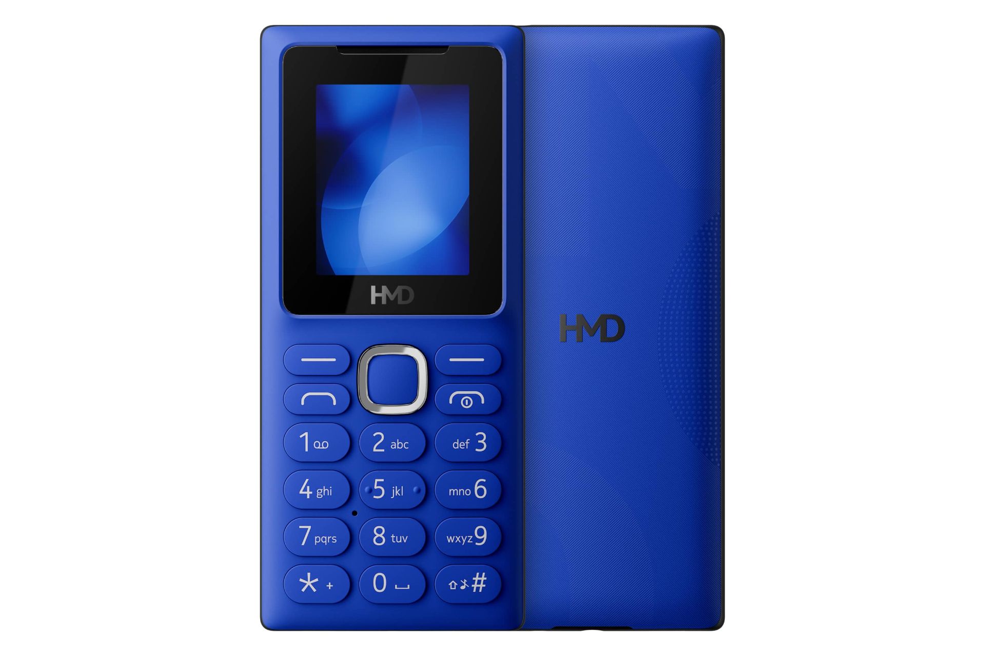 پنل جلو و پشت گوشی موبایل اچ ام دی HMD 101 آبی