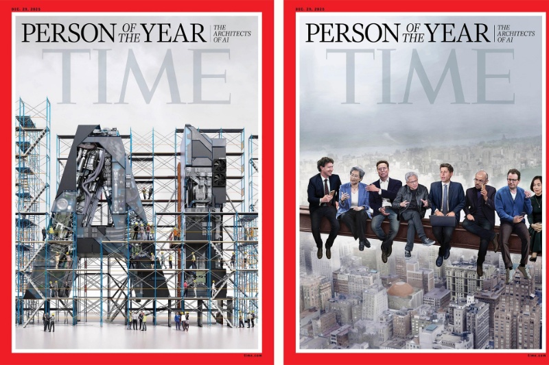 مجله تایم چهره سال ۲۰۲۵ را اعلام کرد: «معماران هوش مصنوعی»