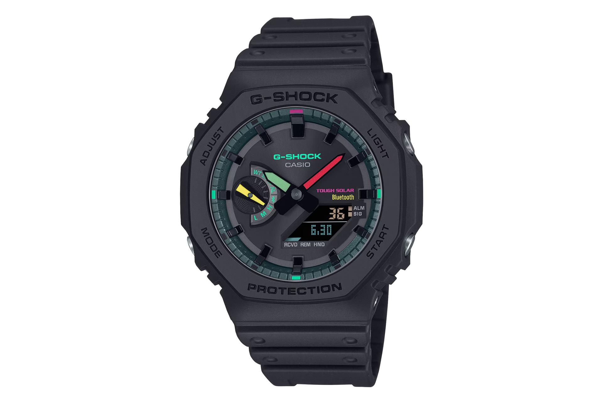 ساعت مچی مردانه کاسیو جی شاک GA-B2100MF-1A نمای جلو