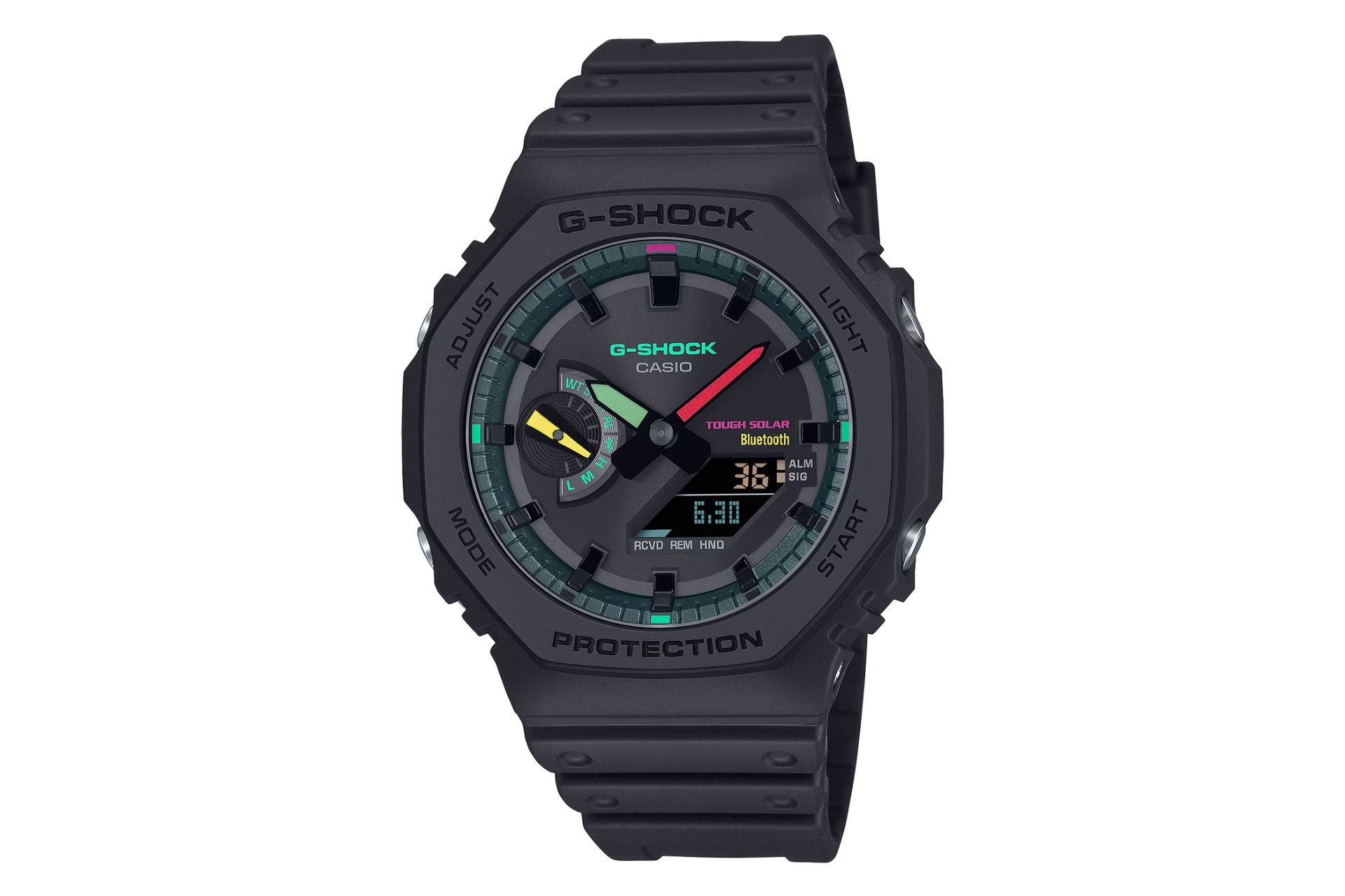 ساعت مچی مردانه کاسیو جی شاک GA-B2100MF-1A نمای جلو