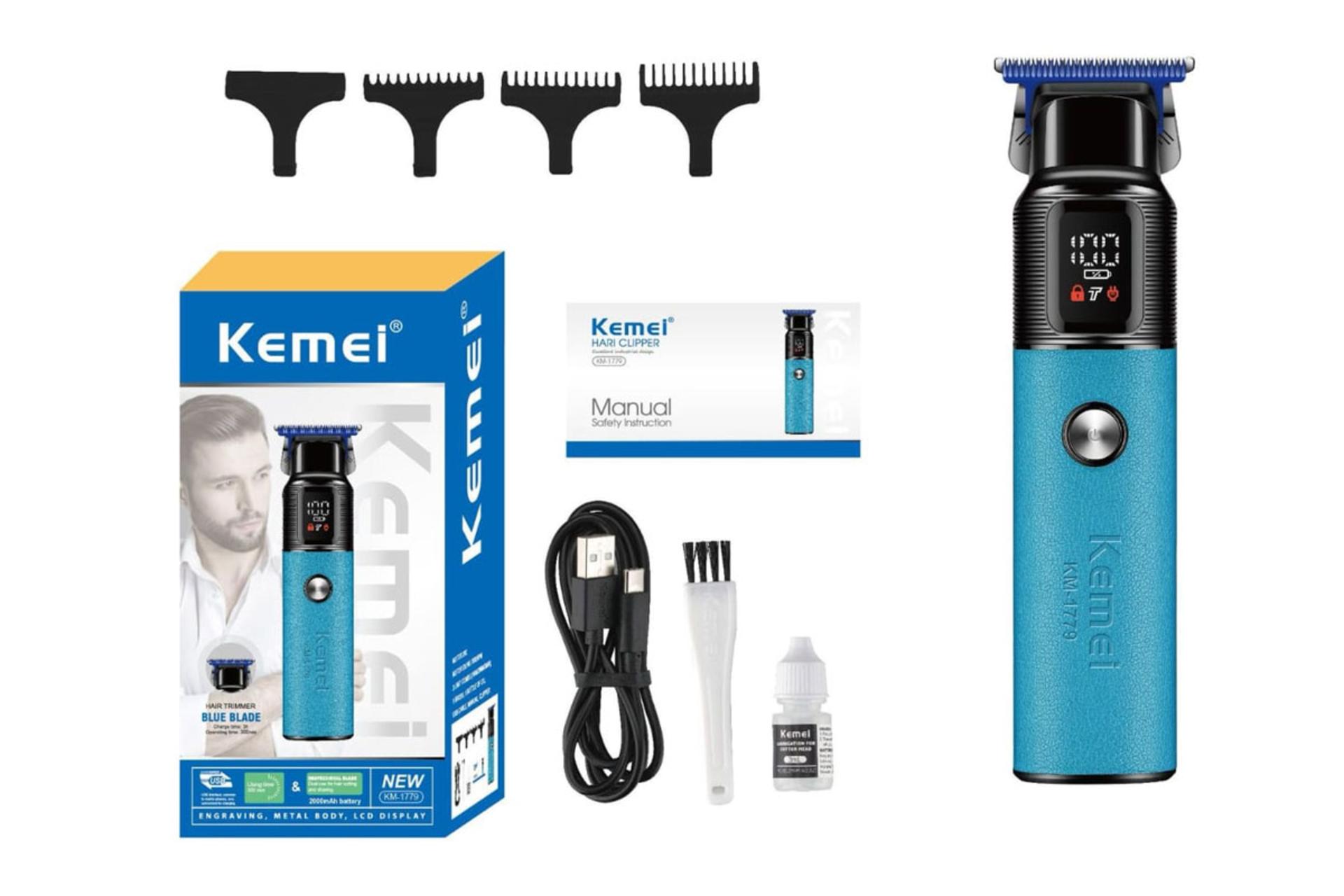 اقلام همراه ماشین اصلاح و ریش تراش کیمی KM-1779