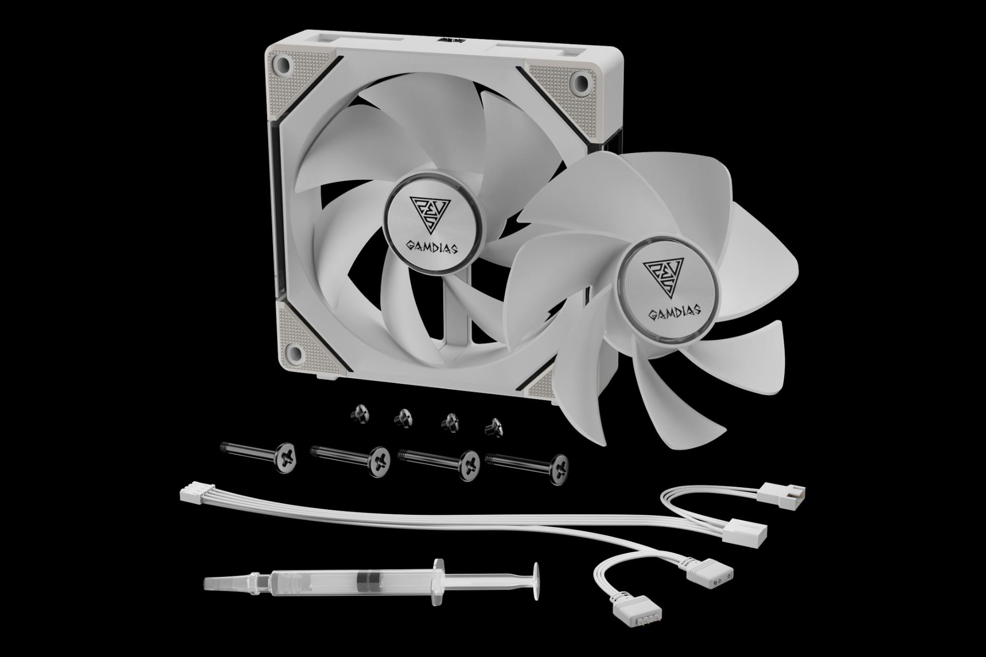 اقلام همراه فن کیس گیم دیاس AEOLUS P2-1201 WH