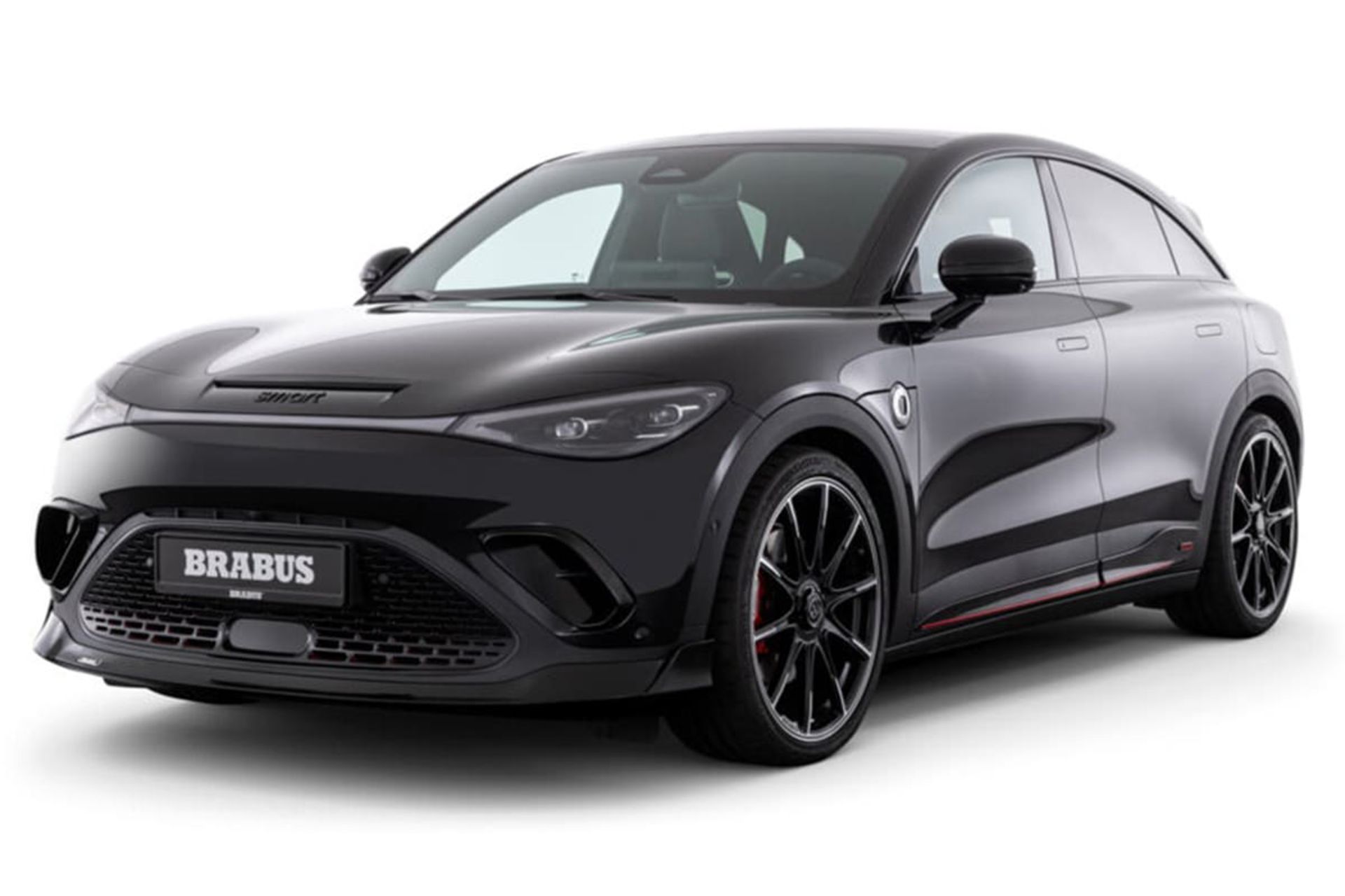 خودرو اسمارت برایوس Smart #3 Brabus نمای جلو و جانبی