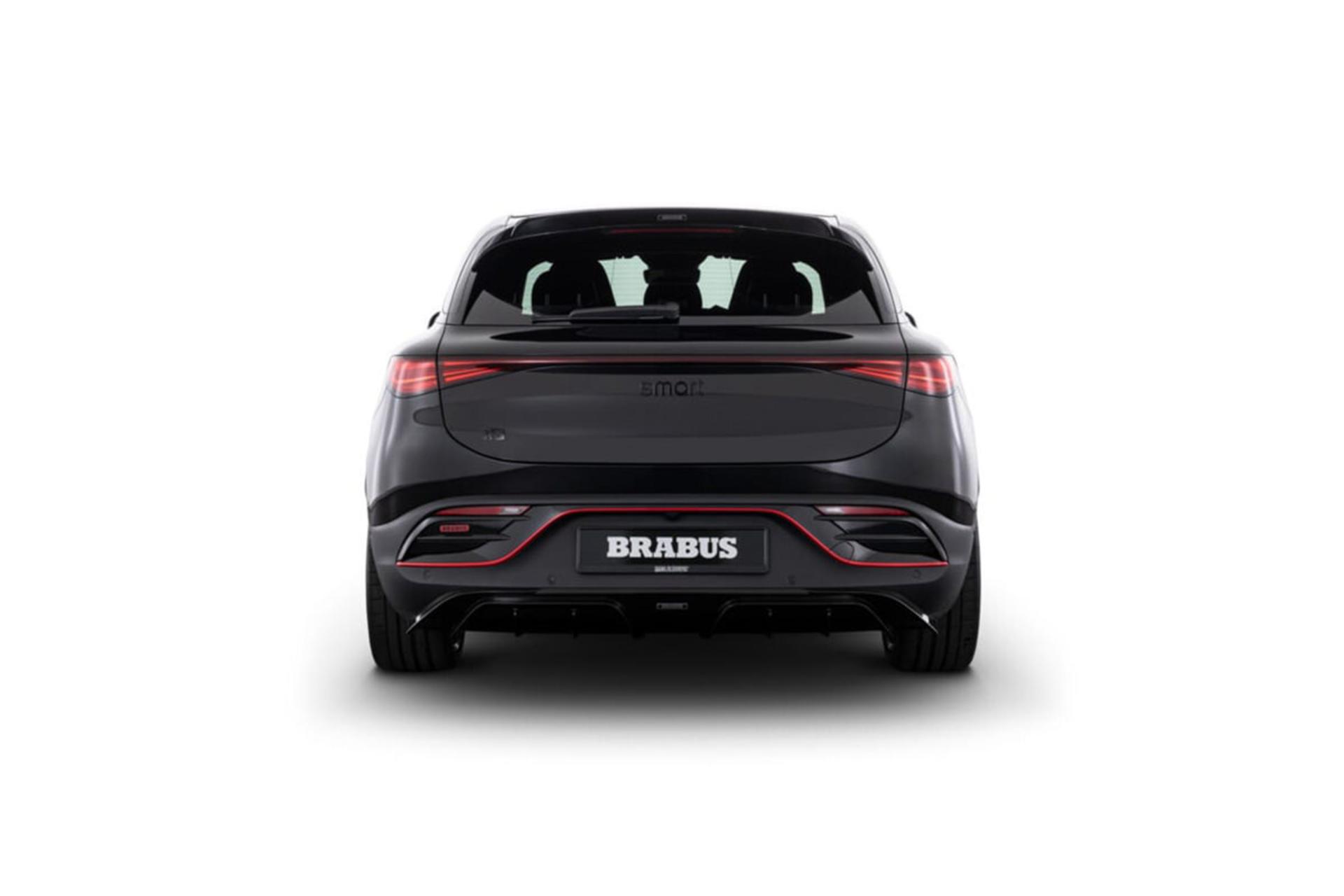 خودرو اسمارت برایوس Smart #3 Brabus نمای پشت