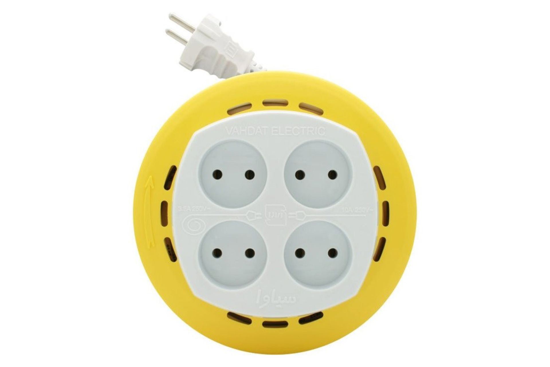 چندراهی برق فردان الکتریک مدل سیاوا با کابل 5 متری نمای بالا