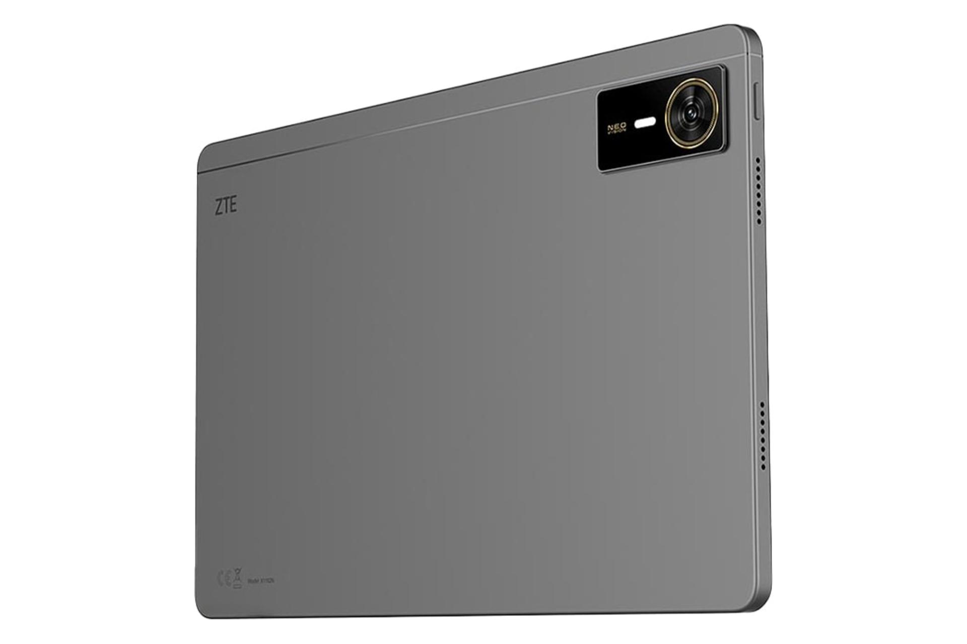 نمای پنل پشت تبلت پد زد تی ای / ZTE Pad با نمایش دوربین و لوگو