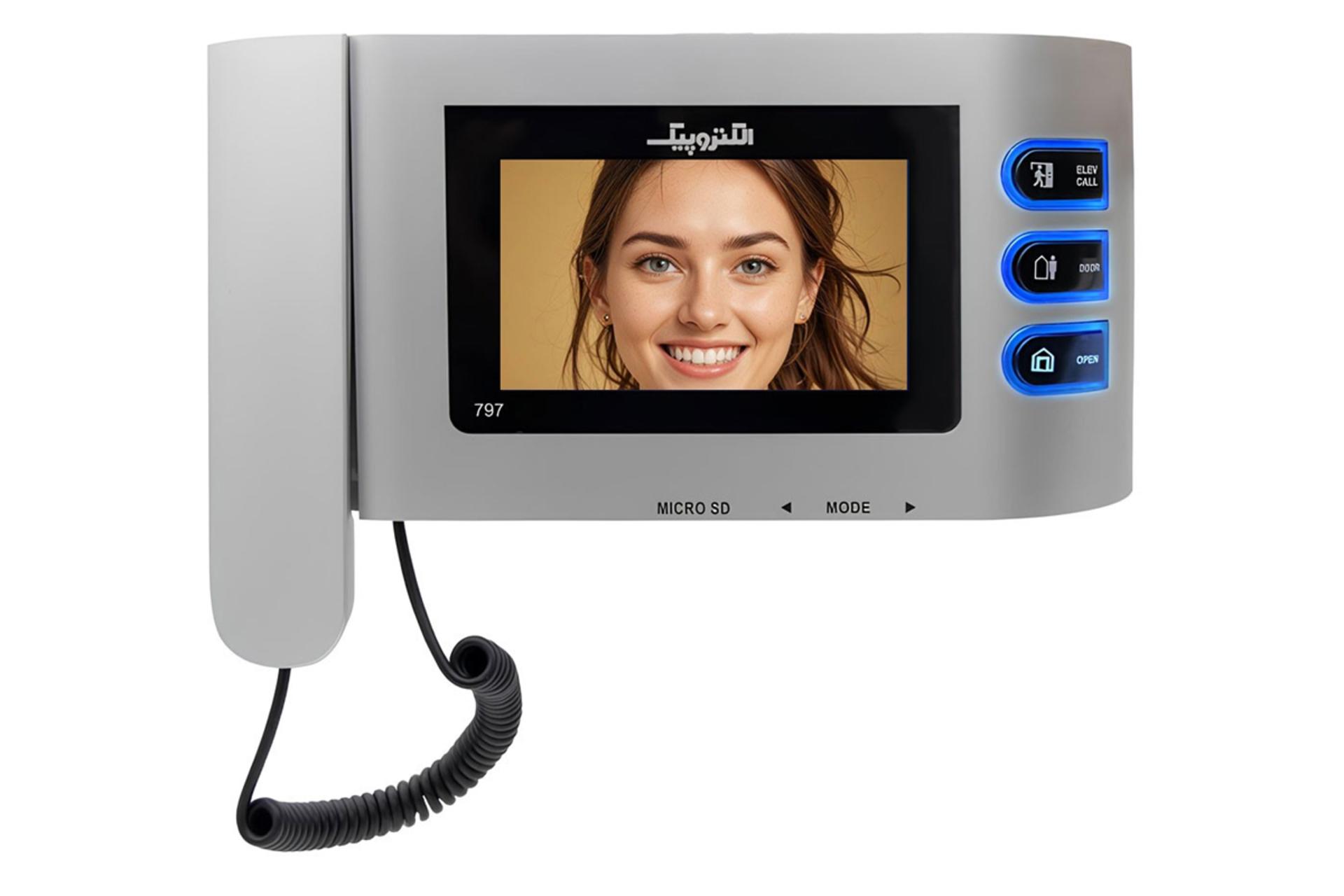 رزولوشن و کیفیت تصویر در باز کن تصویری الکتروپیک مدل 797