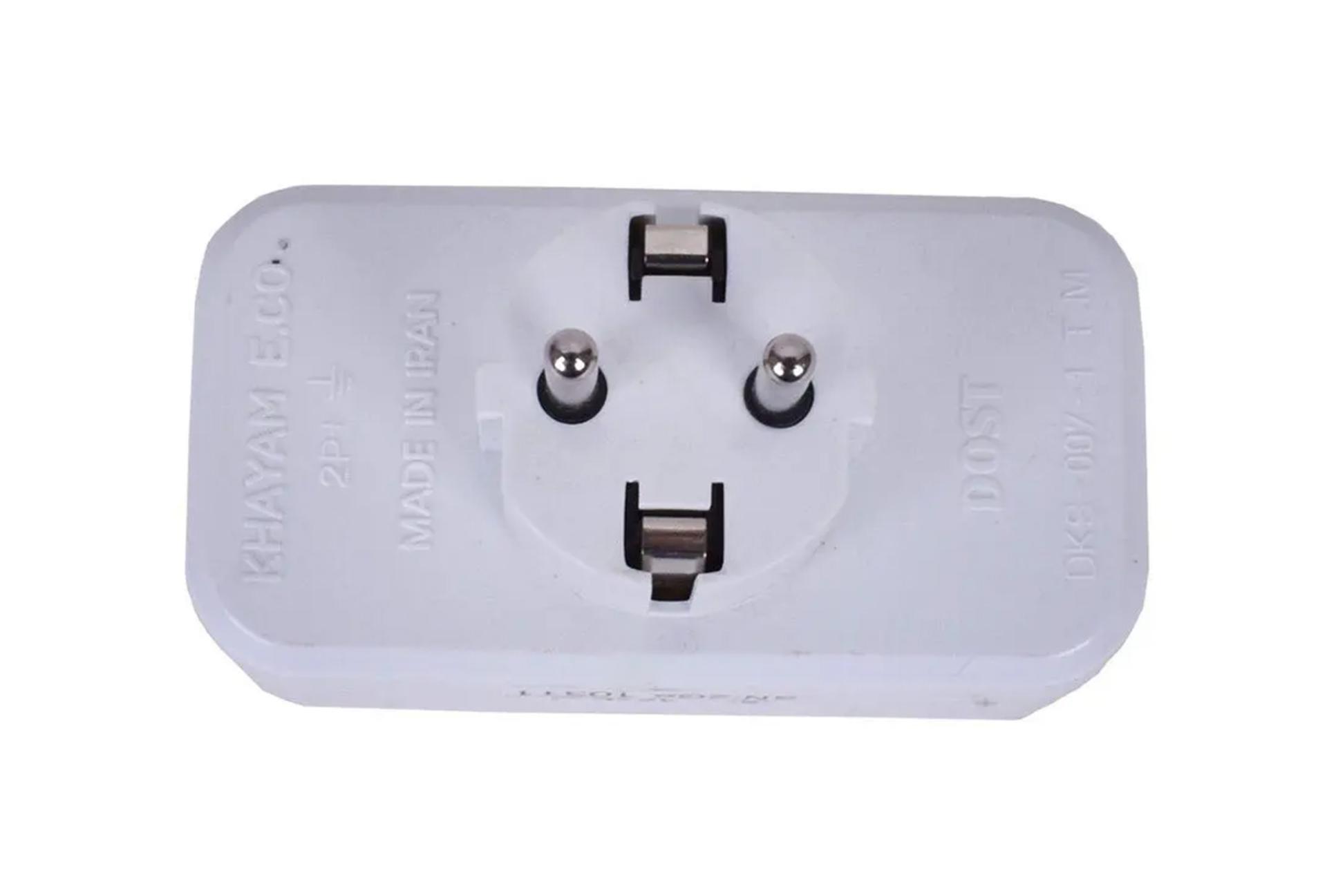 نمای پشت چندراهی برق خیام الکتریک مدل 2 خانه سهند