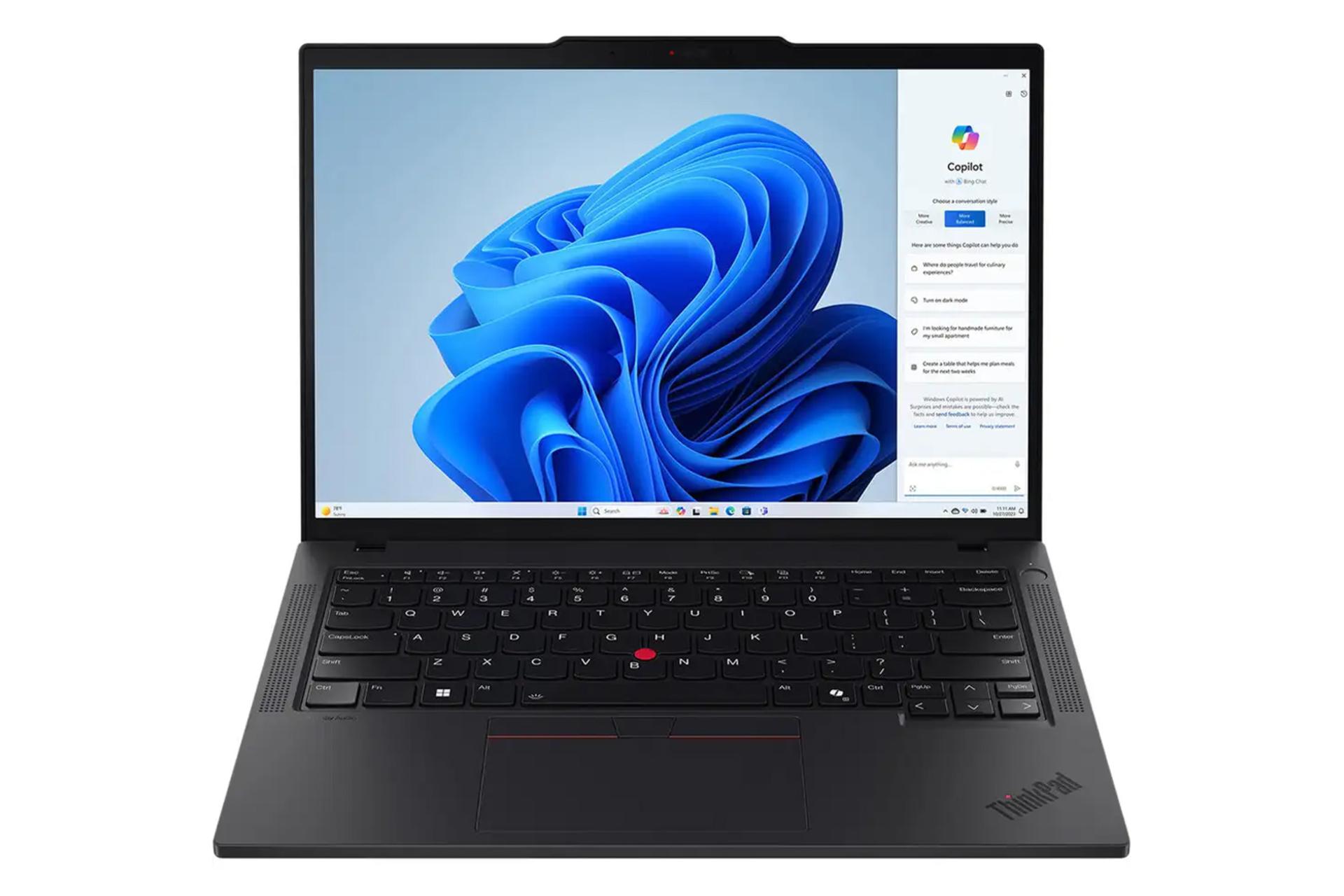 لپ تاپ ThinkPad P14s Gen 5 لنوو نمای جلو