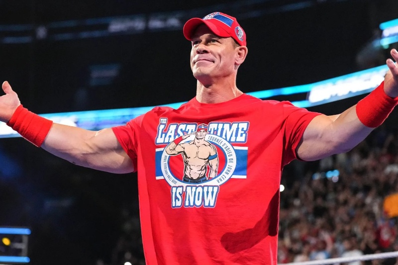 جان سینا در مسابقه آخرش باخت و برای همیشه از کشتی‌کج خداحافظی کرد