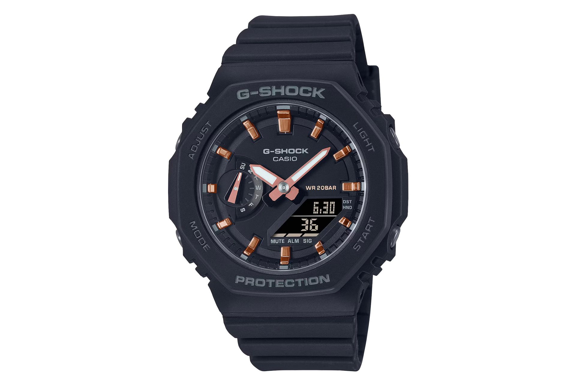 ساعت مچی زنانه کاسیو جی شاک GMA-S2100-1A رنگ مشکی