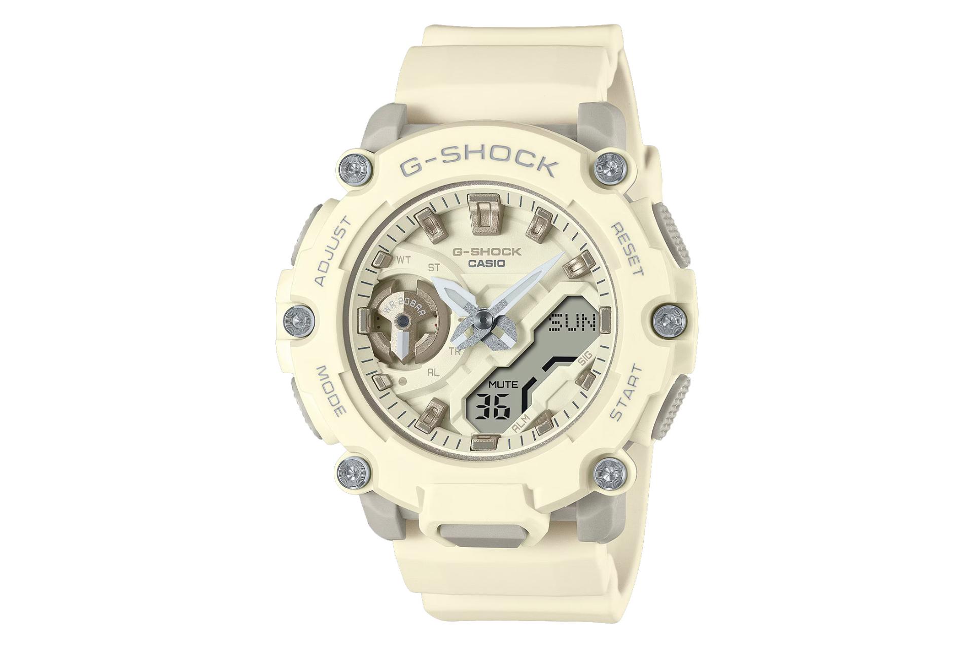 نمای سمت راست ساعت مچی زنانه کاسیو جی شاک GMA-S2200-7A