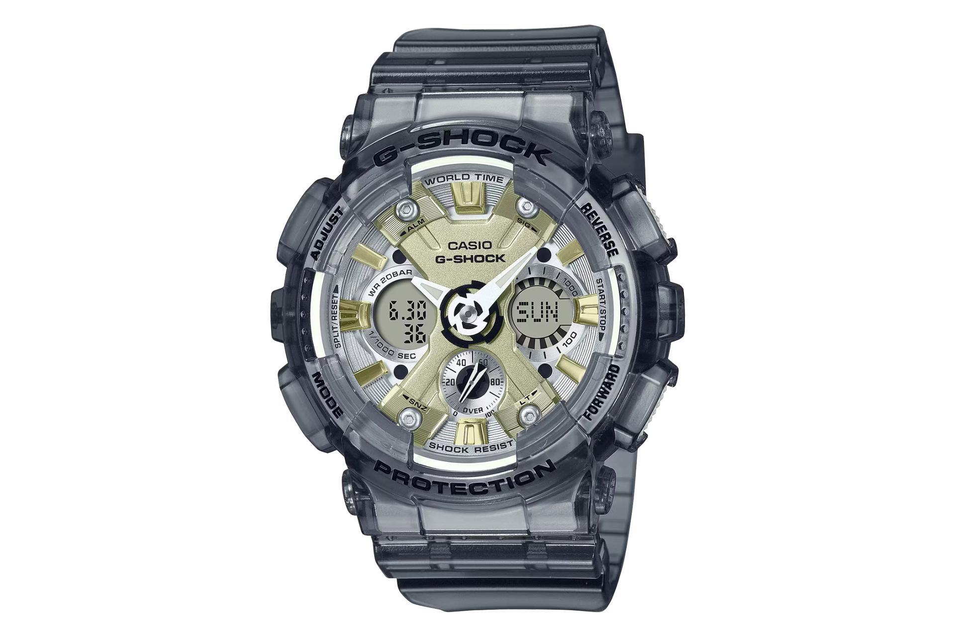 نمای سمت راست ساعت مچی زنانه کاسیو جی شاک GMA-S120GS-8A