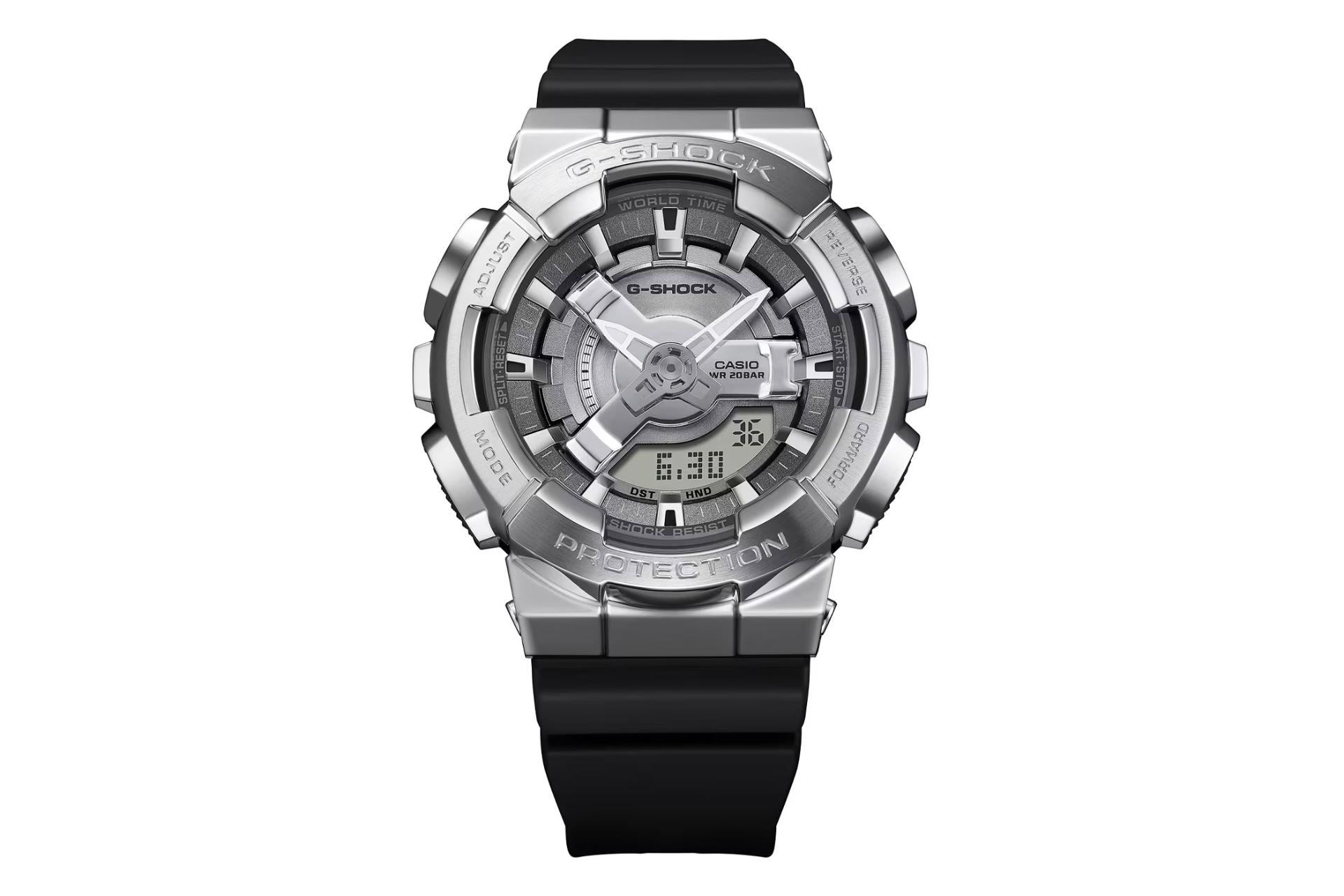 ساعت مچی زنانه کاسیو جی شاک GM-S110-1A نمای جلو