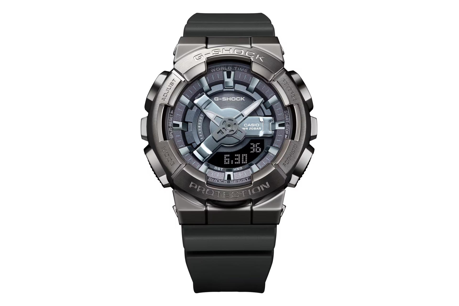 ساعت مچی زنانه کاسیو جی شاک GM-S110B-8A نمای جلو