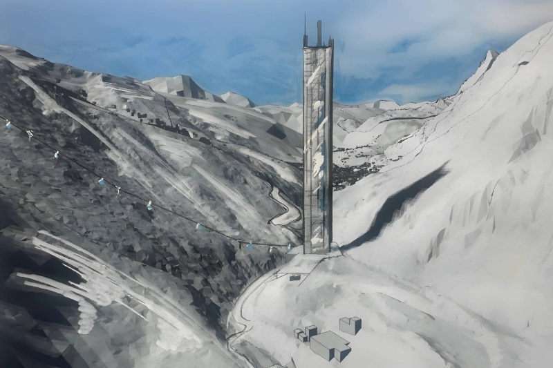 آسمان‌خراش جدید اروپا قرار است در عجیب‌ترین نقطه ممکن ساخته شود