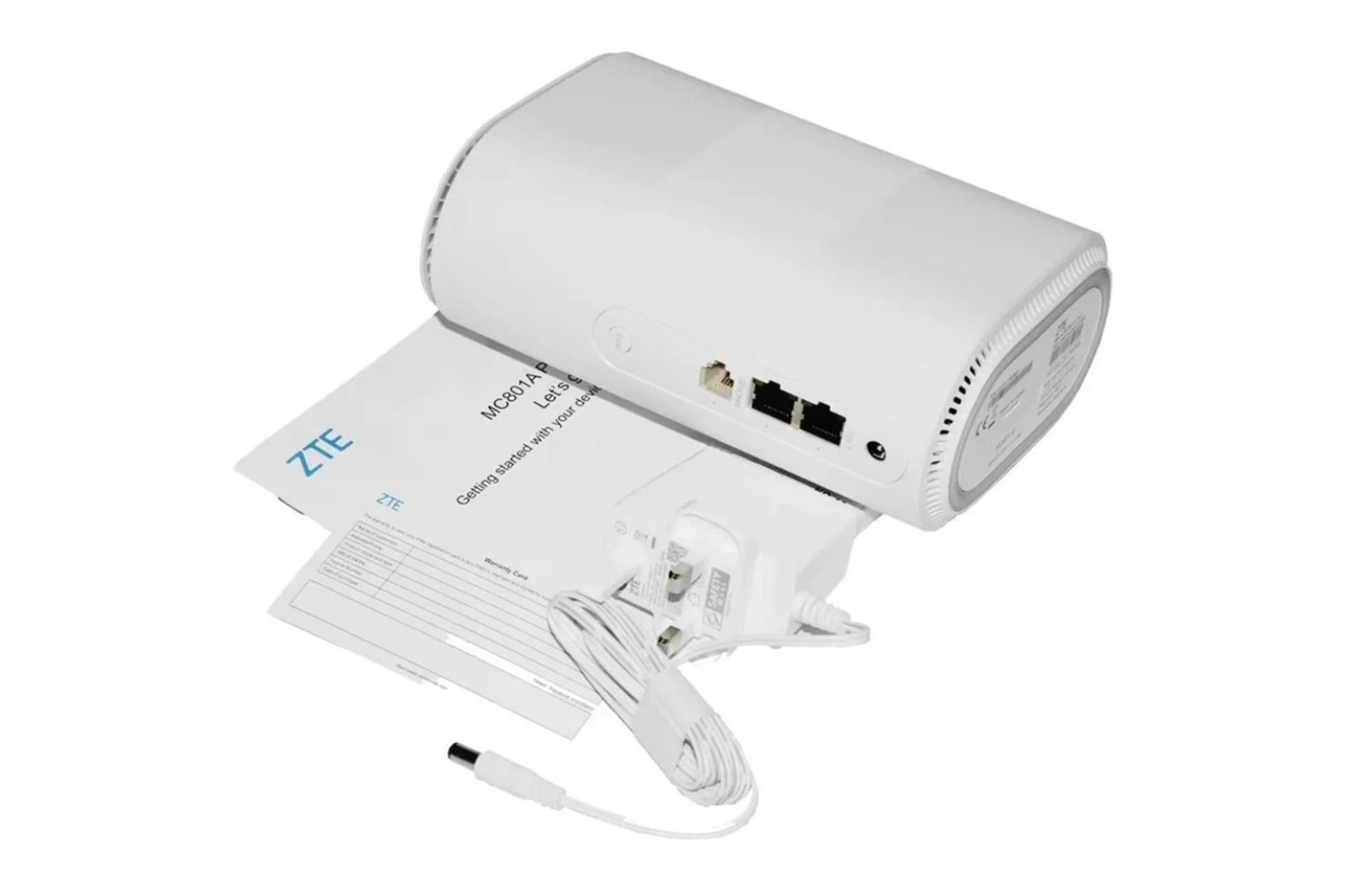 اقلام همراه مودم و روتر سیم‌ کارتی زد تی ای MC801A Pro