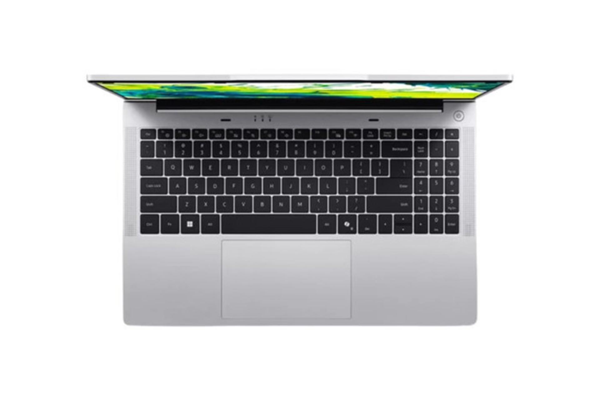 لپ تاپ ایسر Acer Aspire Lite 15 AL15-72P نمای بالا و کیبورد