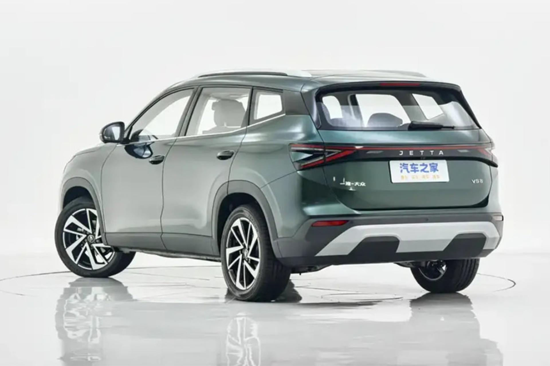 خودرو جتا Jetta VS8 نمای پشت و جانبی