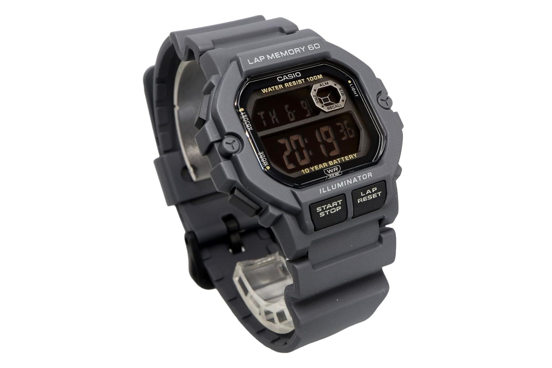 ساعت مچی مردانه کاسیو Casio Standard WS-1400H-8BV از نمای چپ