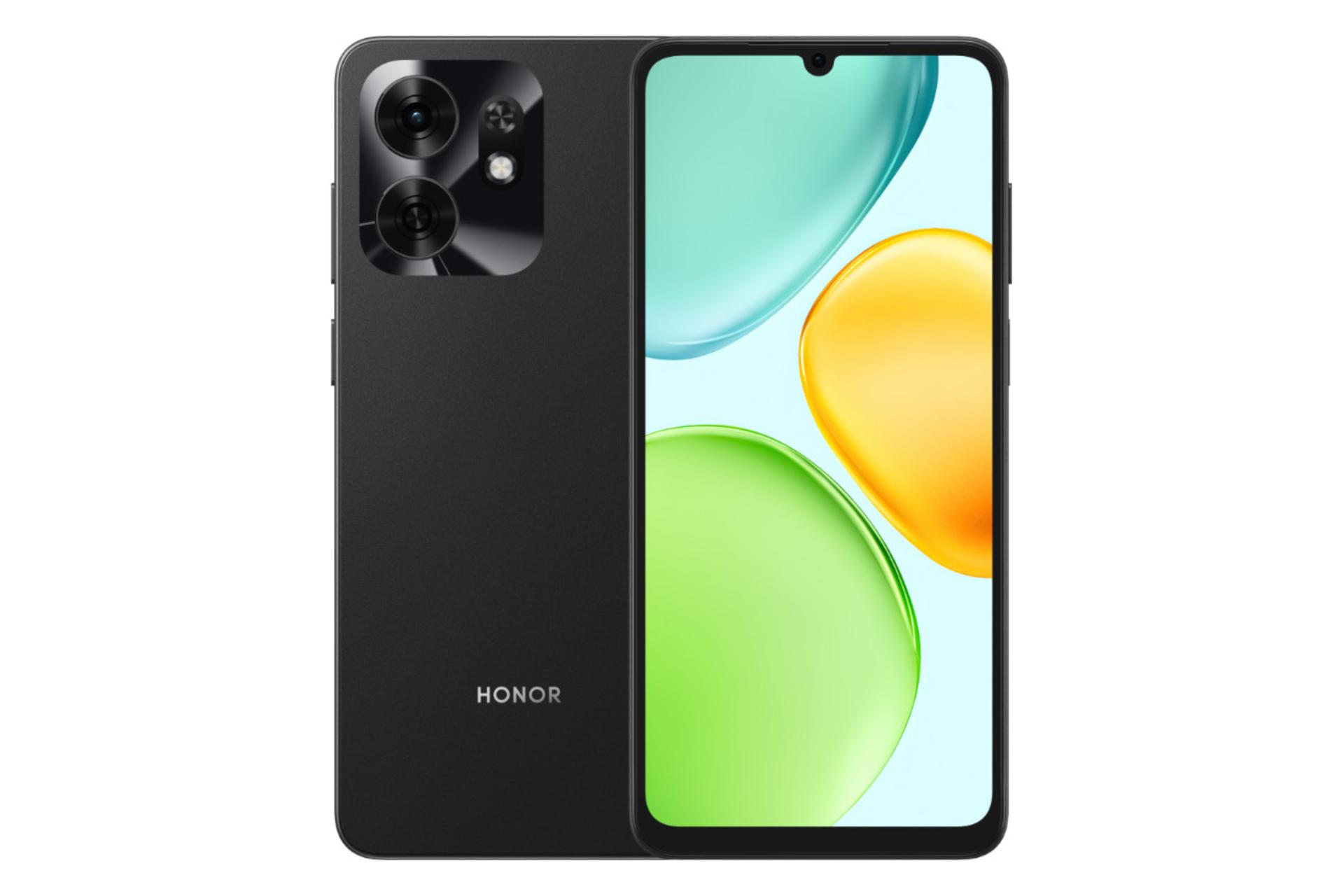 پنل جلو و پشت گوشی موبایل آنر پلی 60A مشکی / HONOR Play 60A