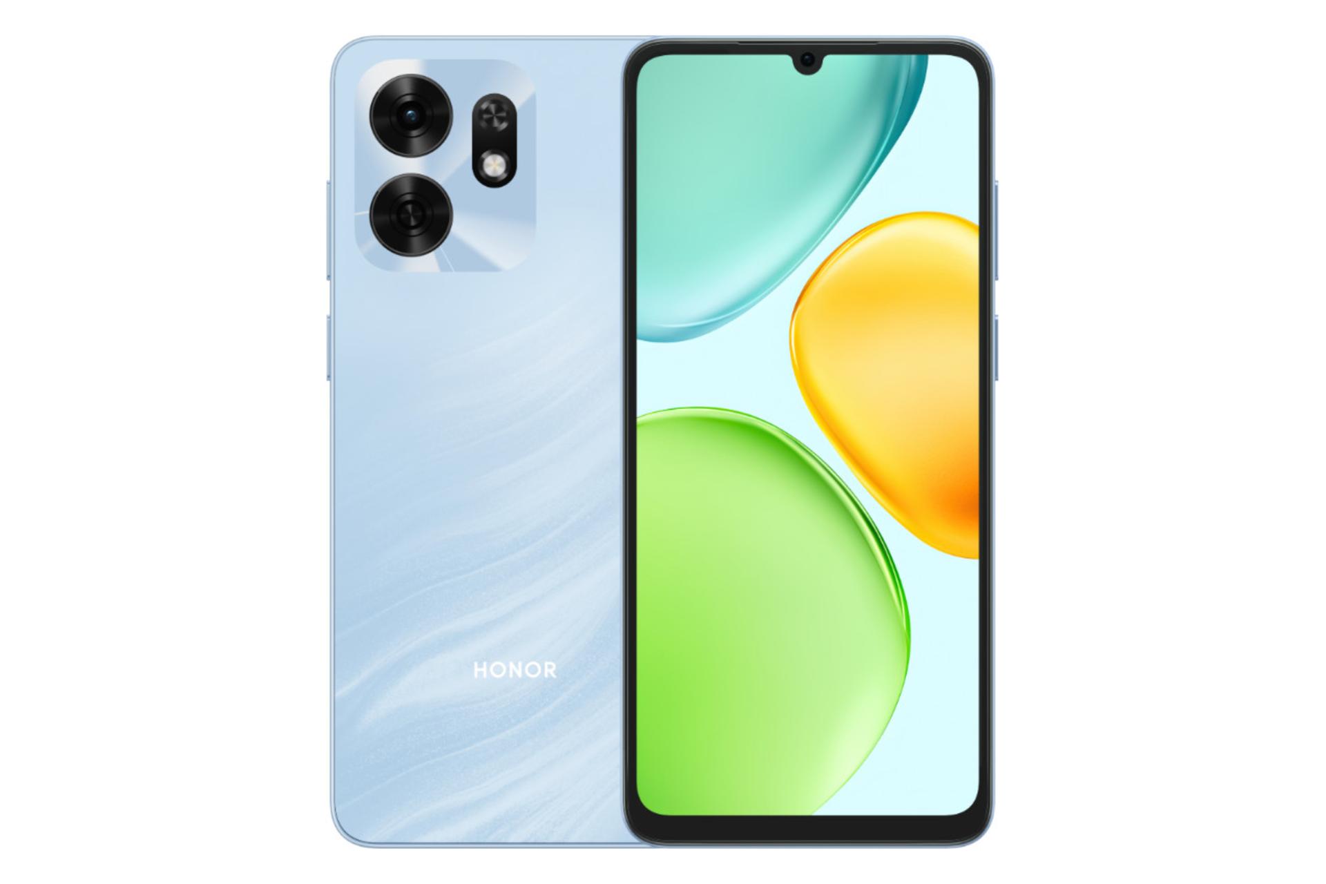 پنل جلو و پشت گوشی موبایل آنر پلی 60A آبی / HONOR Play 60A