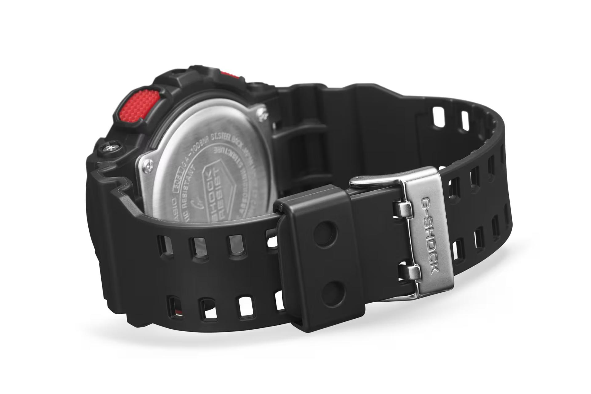 ساعت مچی مردانه کاسیو جی شاک GA-100BNR-1A