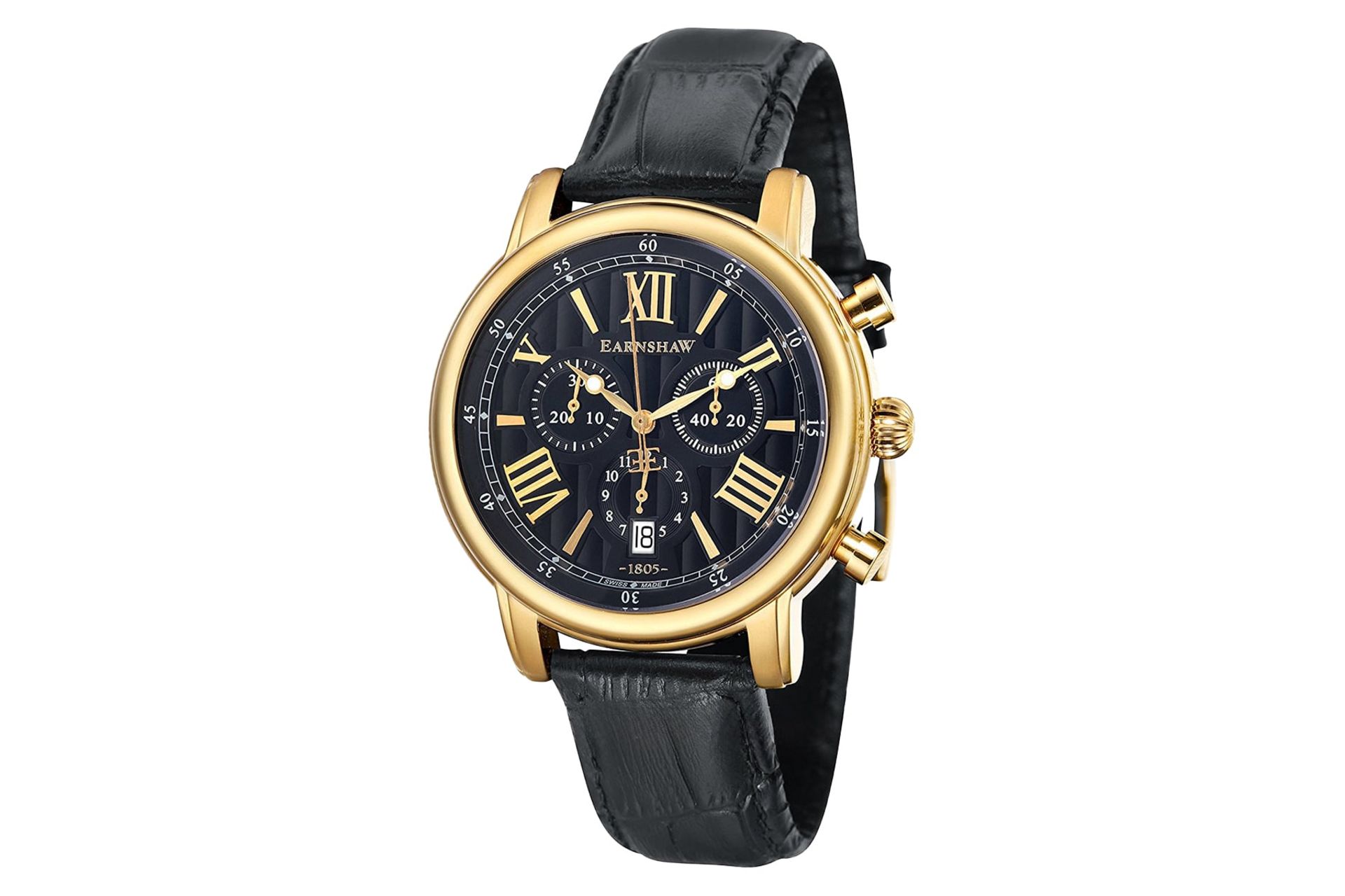 فریم، بند و صفحه ساعت مچی مردانه ارنشا Longcase ES-0016-0A