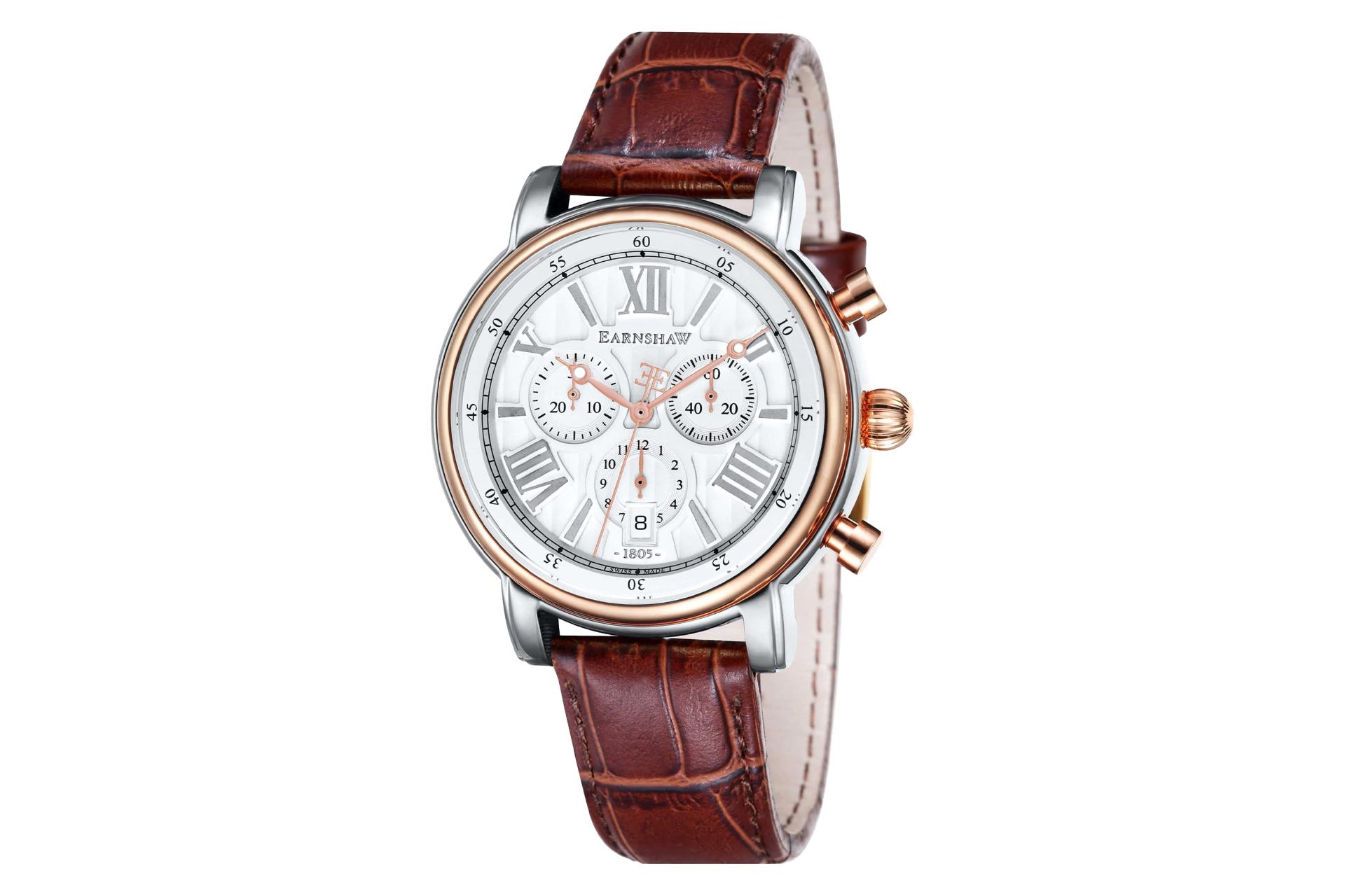 فریم، بند و صفحه ساعت مچی مردانه ارنشا Longcase ES-0016-06