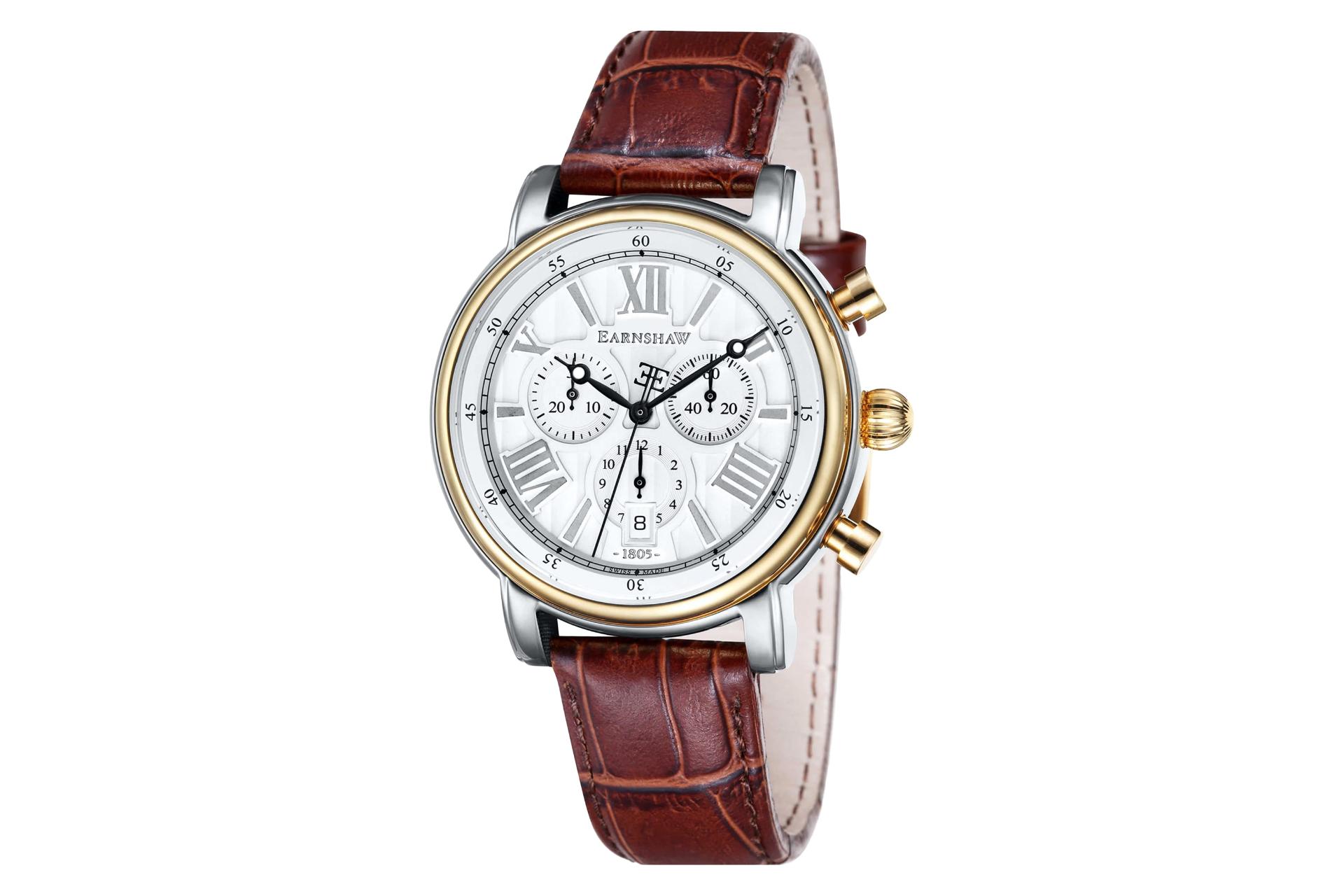 فریم، بند و صفحه ساعت مچی مردانه ارنشا Longcase ES-0016-05