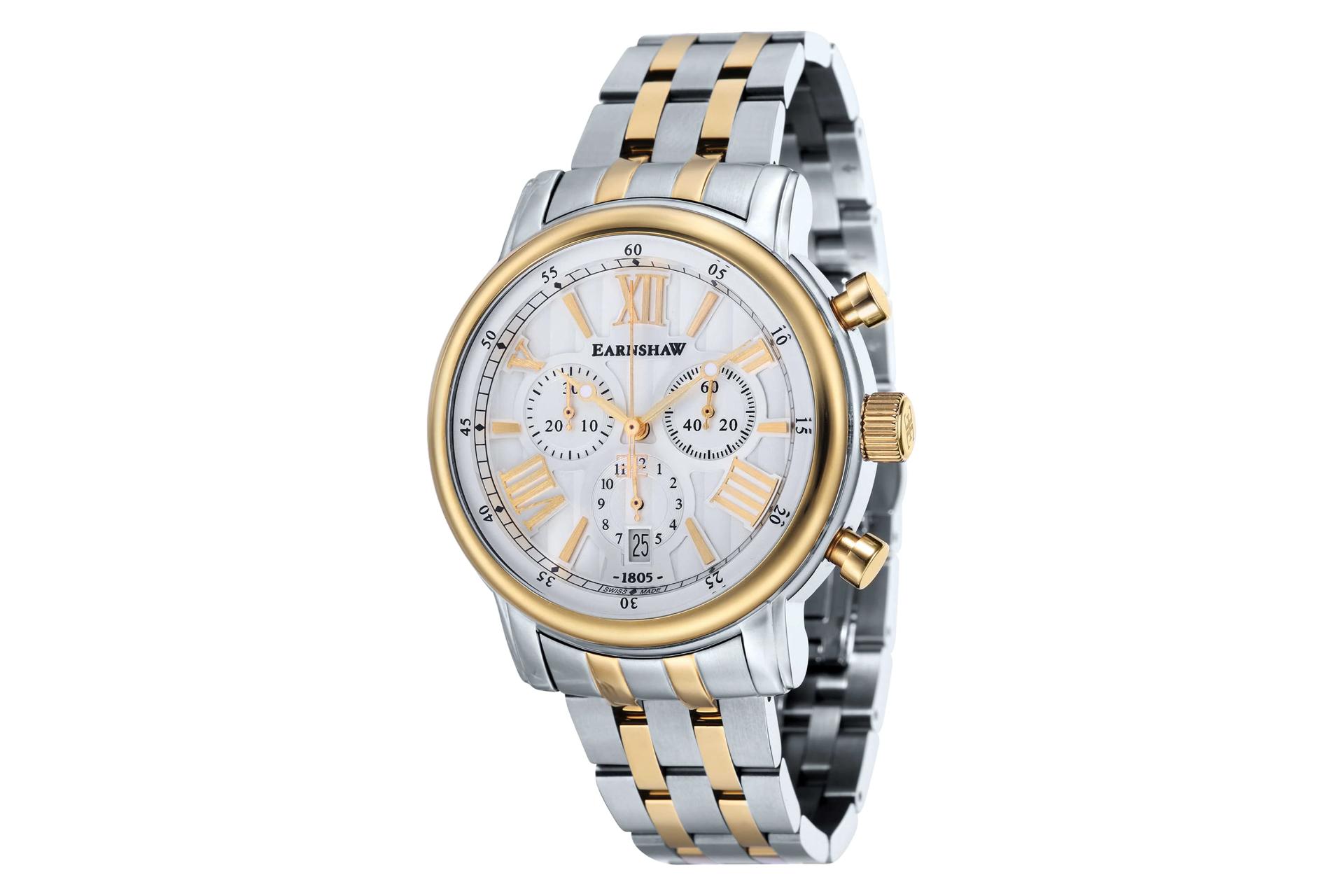 فریم، صفحه و بند ساعت مچی مردانه ارنشا Longcase ES-0016-33