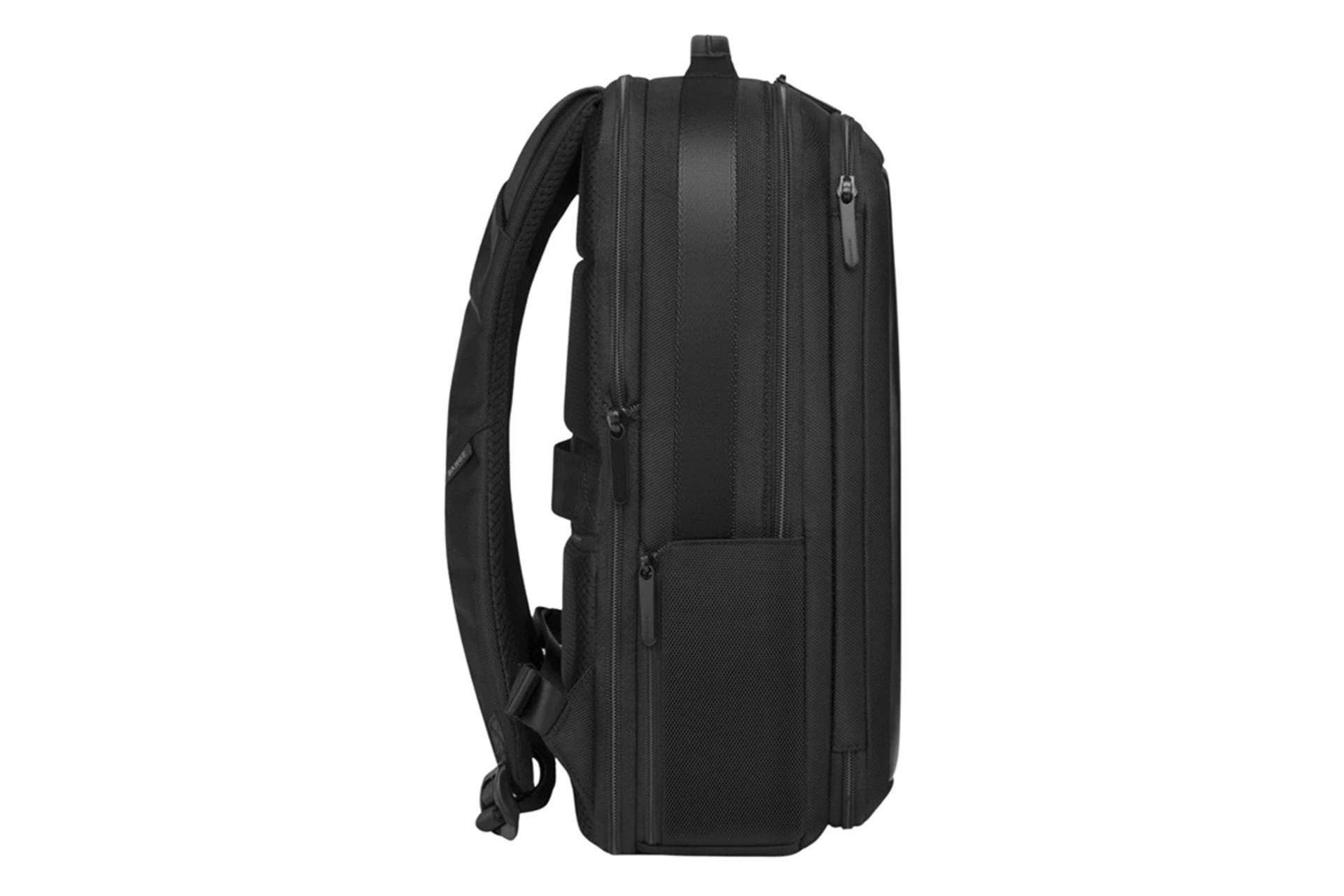 نمای کنار کیف لپ تاپ کوله پشتی لپ تاپ بنج BG-S56 مناسب 15.6 اینچ