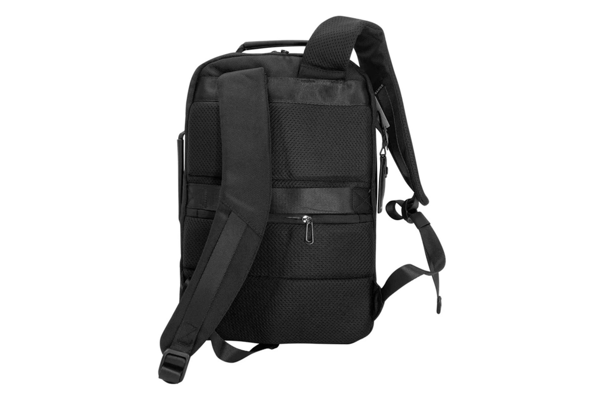 نمای پشت کیف لپ تاپ کوله پشتی لپ تاپ بنج 2552 مناسب 15.6 اینچ