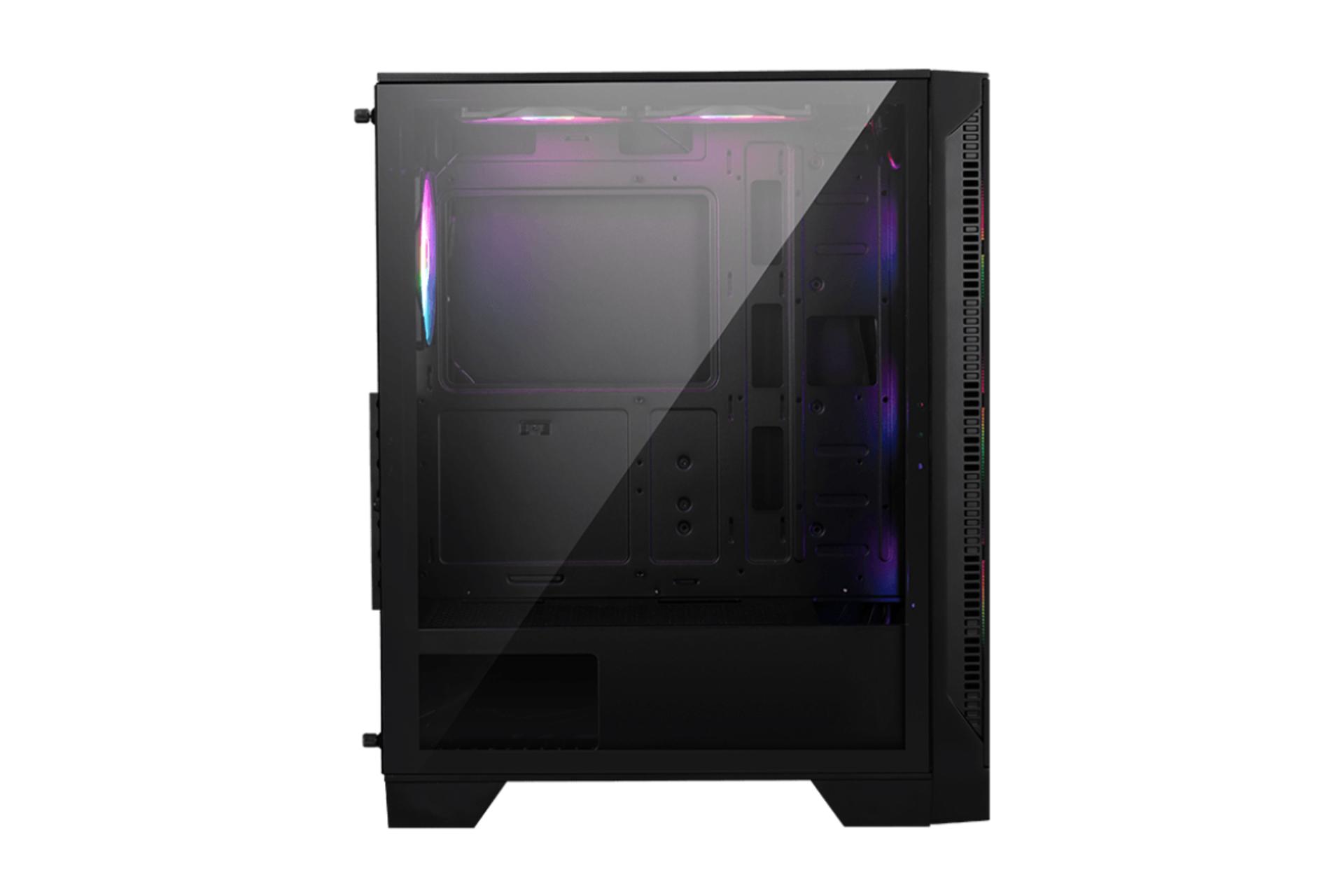 نمای کنار کیس کامپیوتر ام اس آی MAG FORGE 120A AIRFLOW