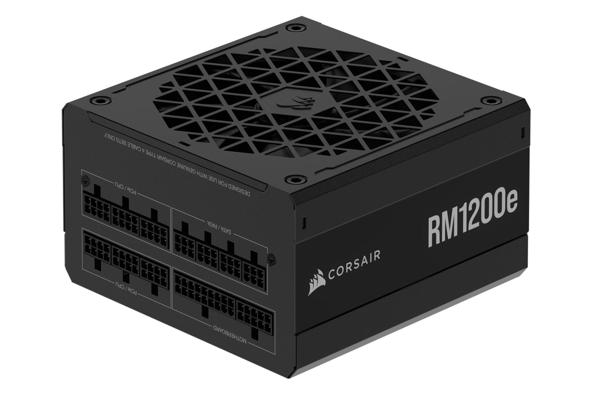 ابعاد و اندازه پاور کامپیوتر کورسیر RM1200e ATX 3.1 با توان 1200 وات