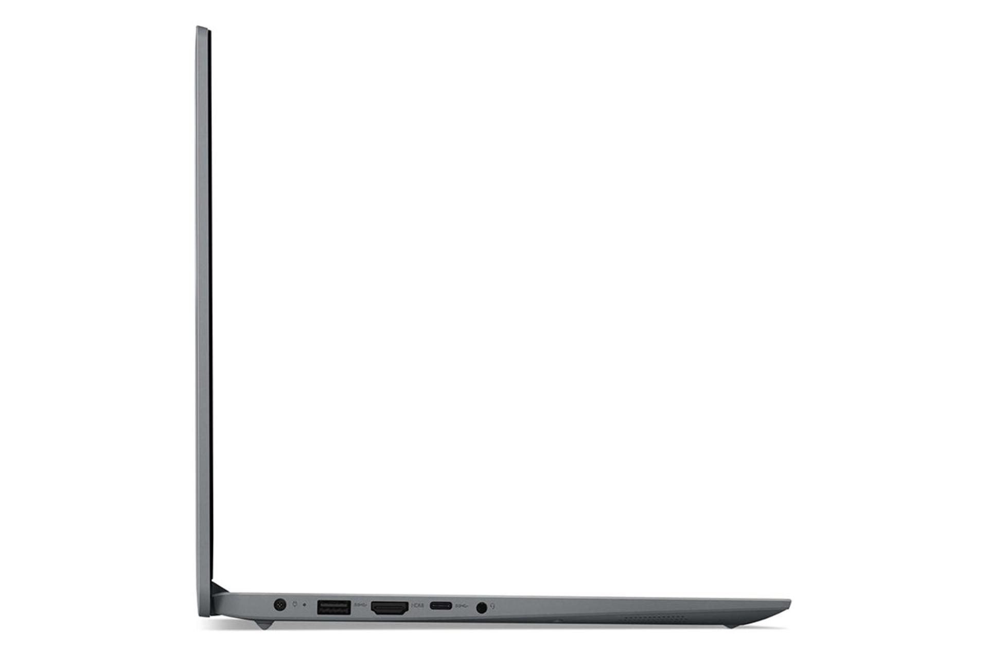 لپ تاپ لنوو Lenovo IdeaPad 1 15IRU7 نمای جانبی چپ و درگاه ها
