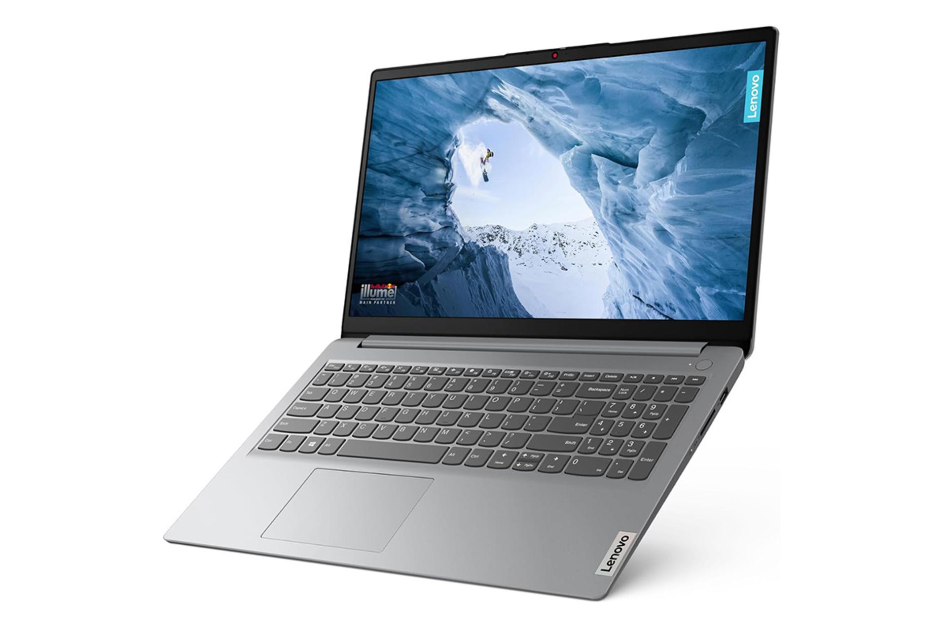 لپ تاپ لنوو Lenovo IdeaPad 1 15IRU7 نمای جلو و راست
