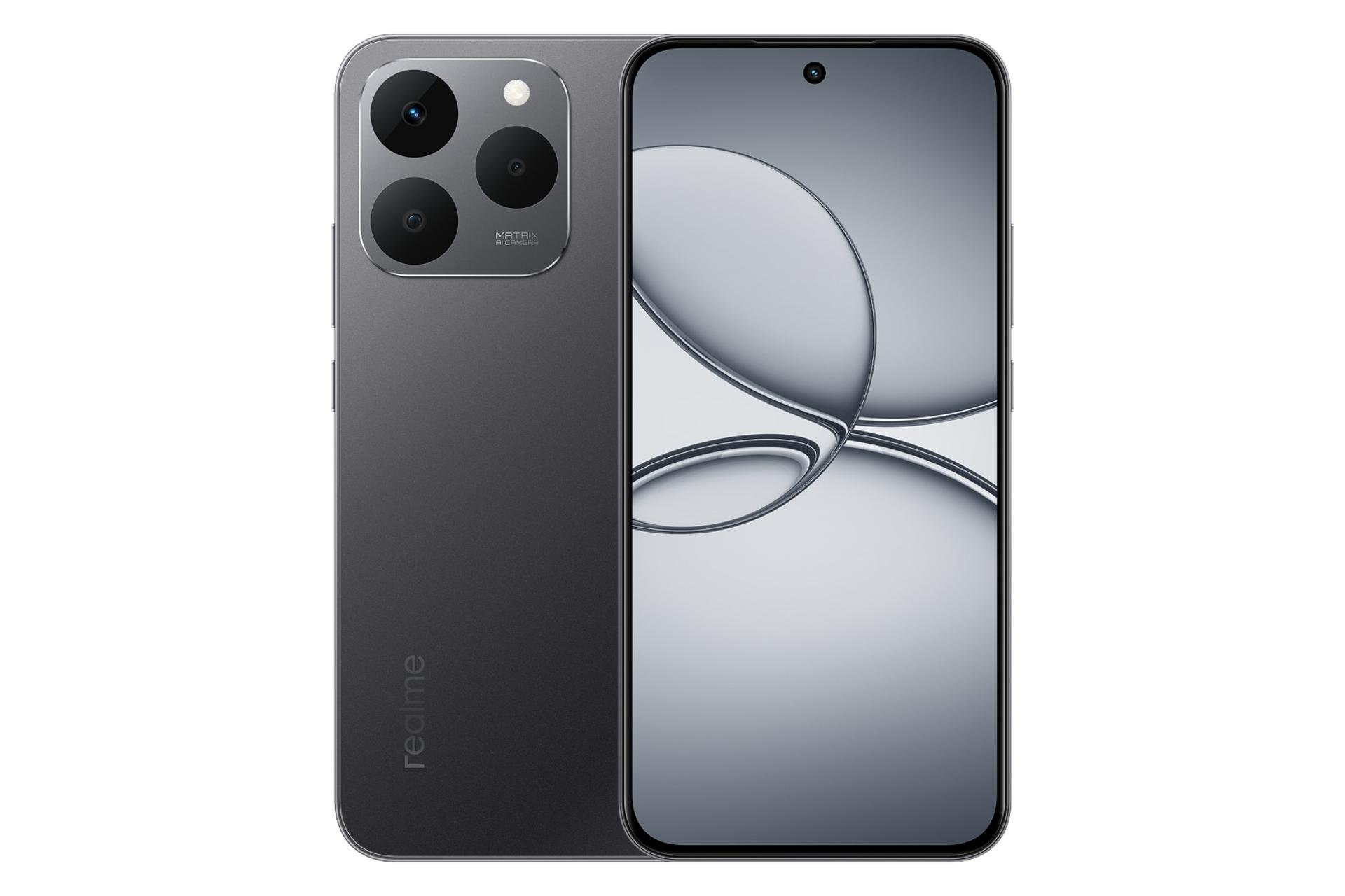 پنل جلو و پشت گوشی موبایل ریلمی Realme Narzo 90 مشکی