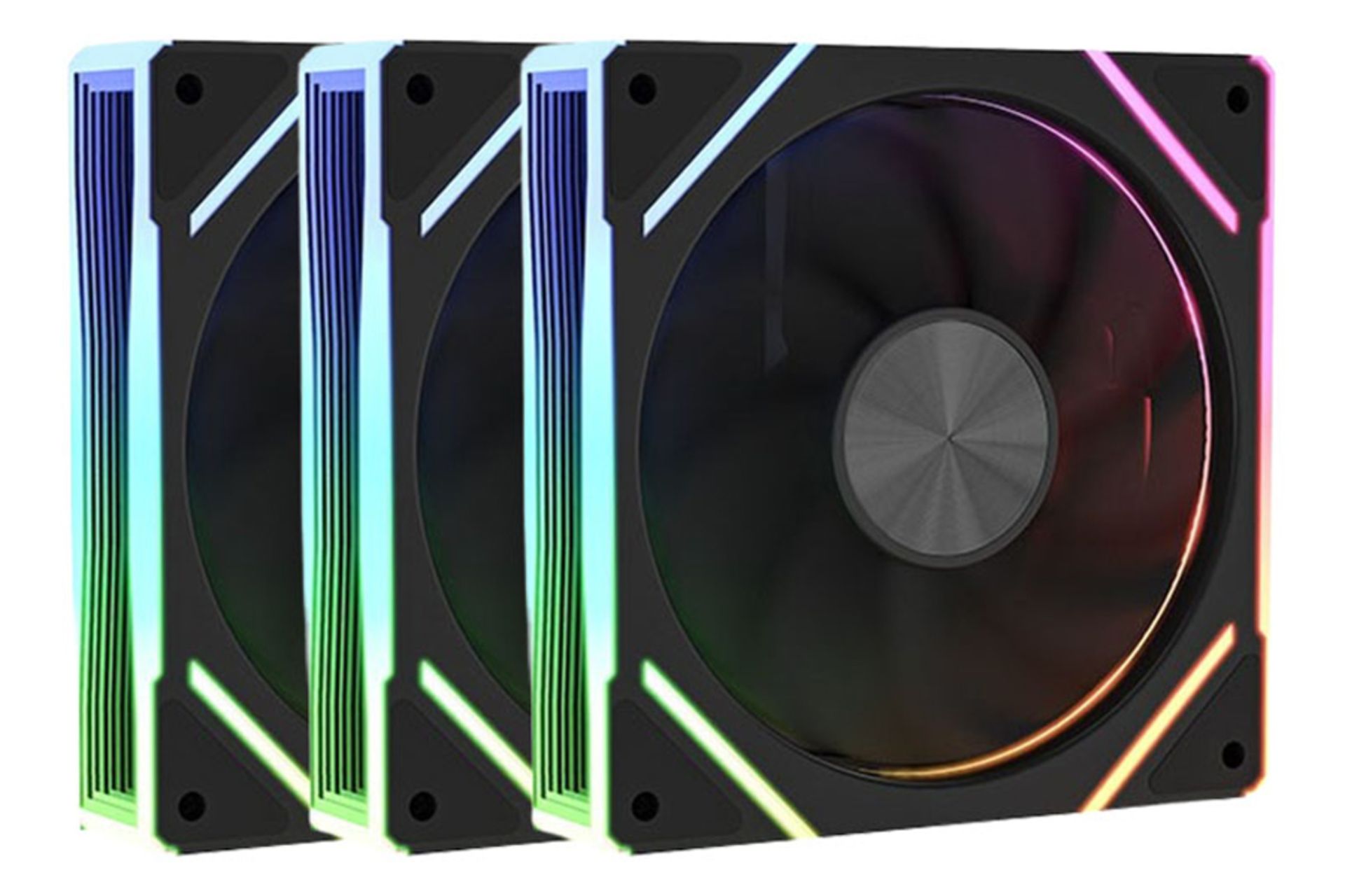 فن کیس لاجی کی F327 بسته 3 عددی رنگ مشکی