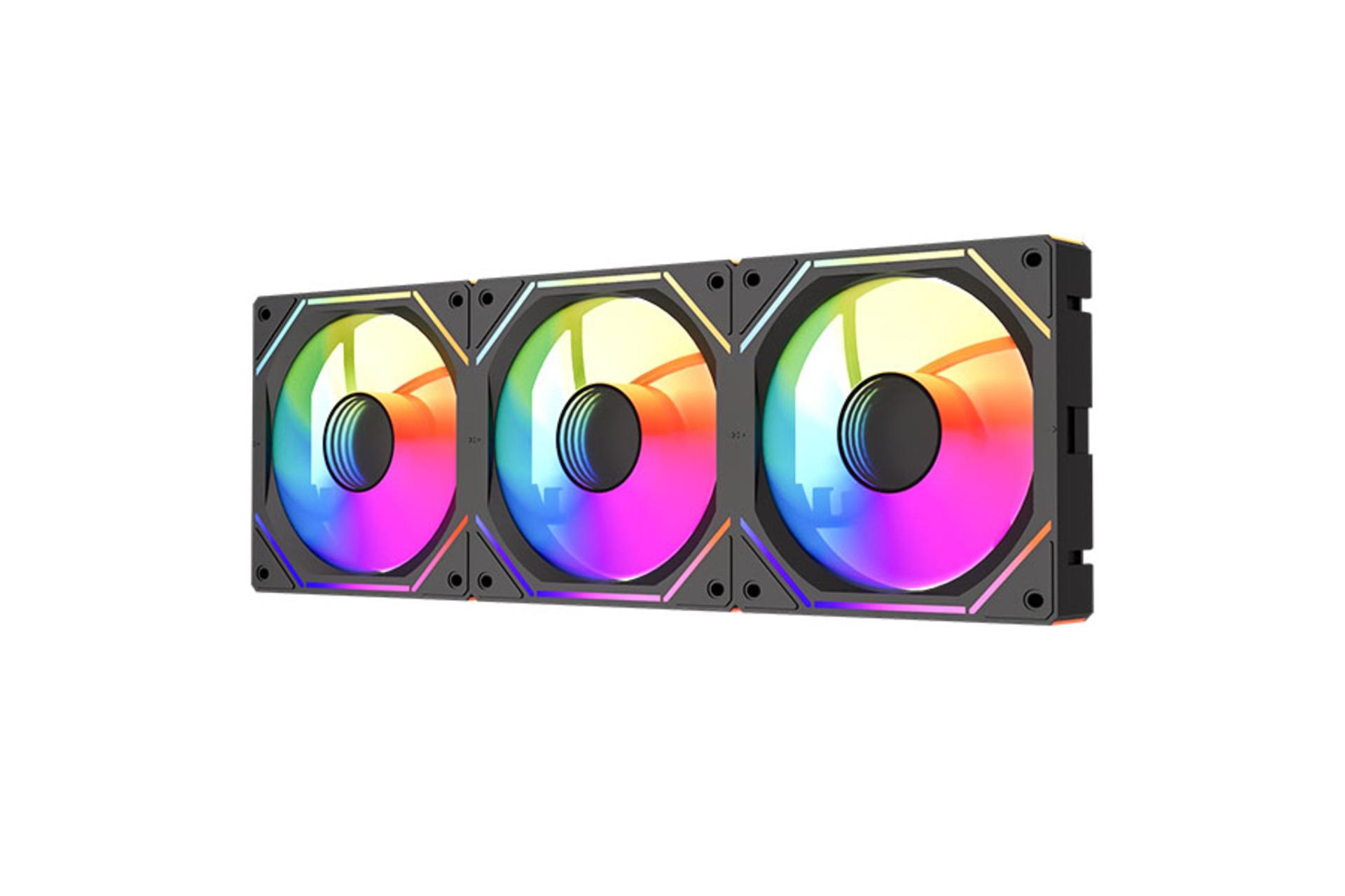 نمای سمت راست فن کیس لاجی کی F433RE بسته 3 عددی